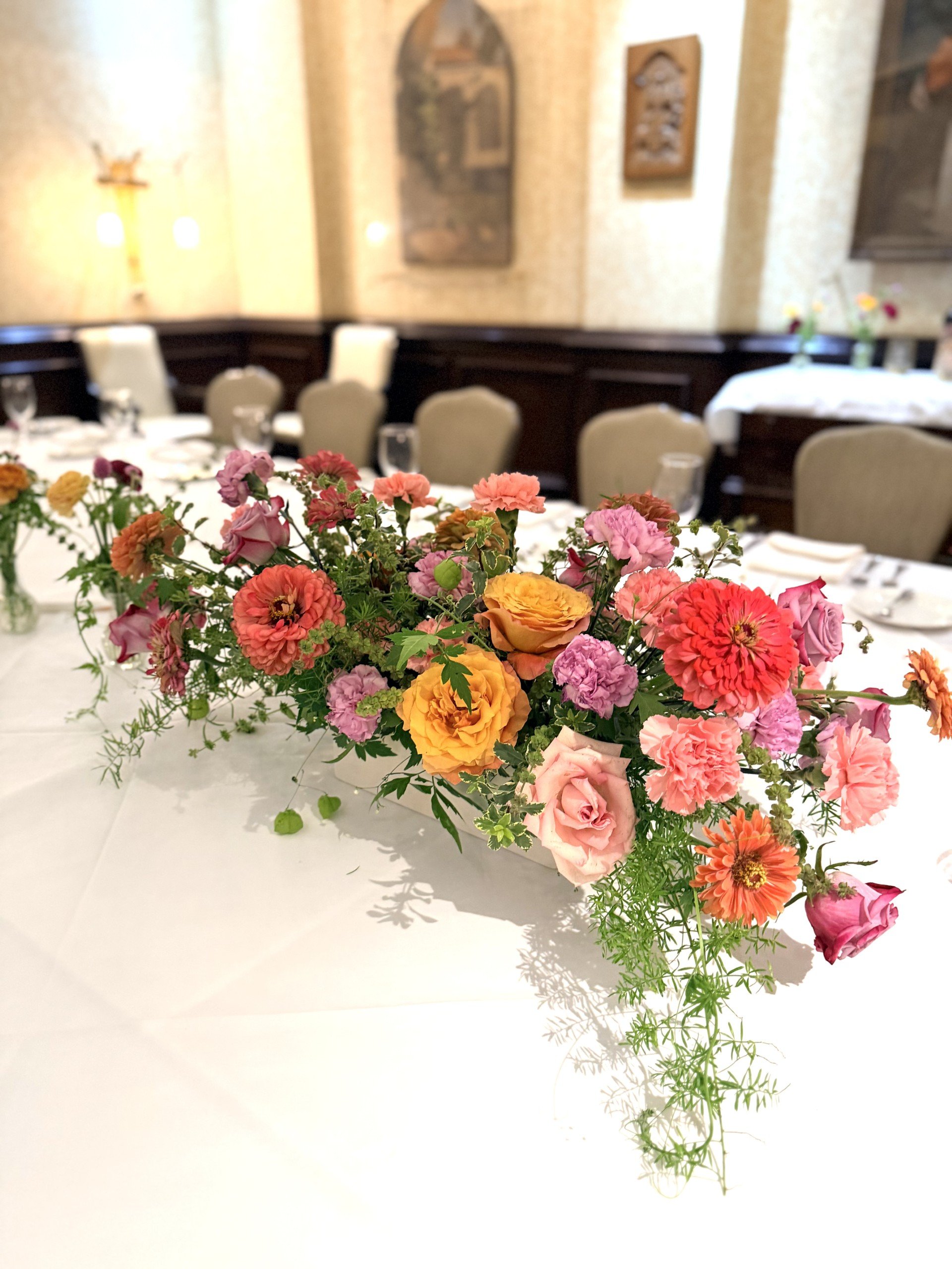 The Mission Inn Hotel Summer Anniversary Celebration | Luxury Event Flowers in Downtown Riverside