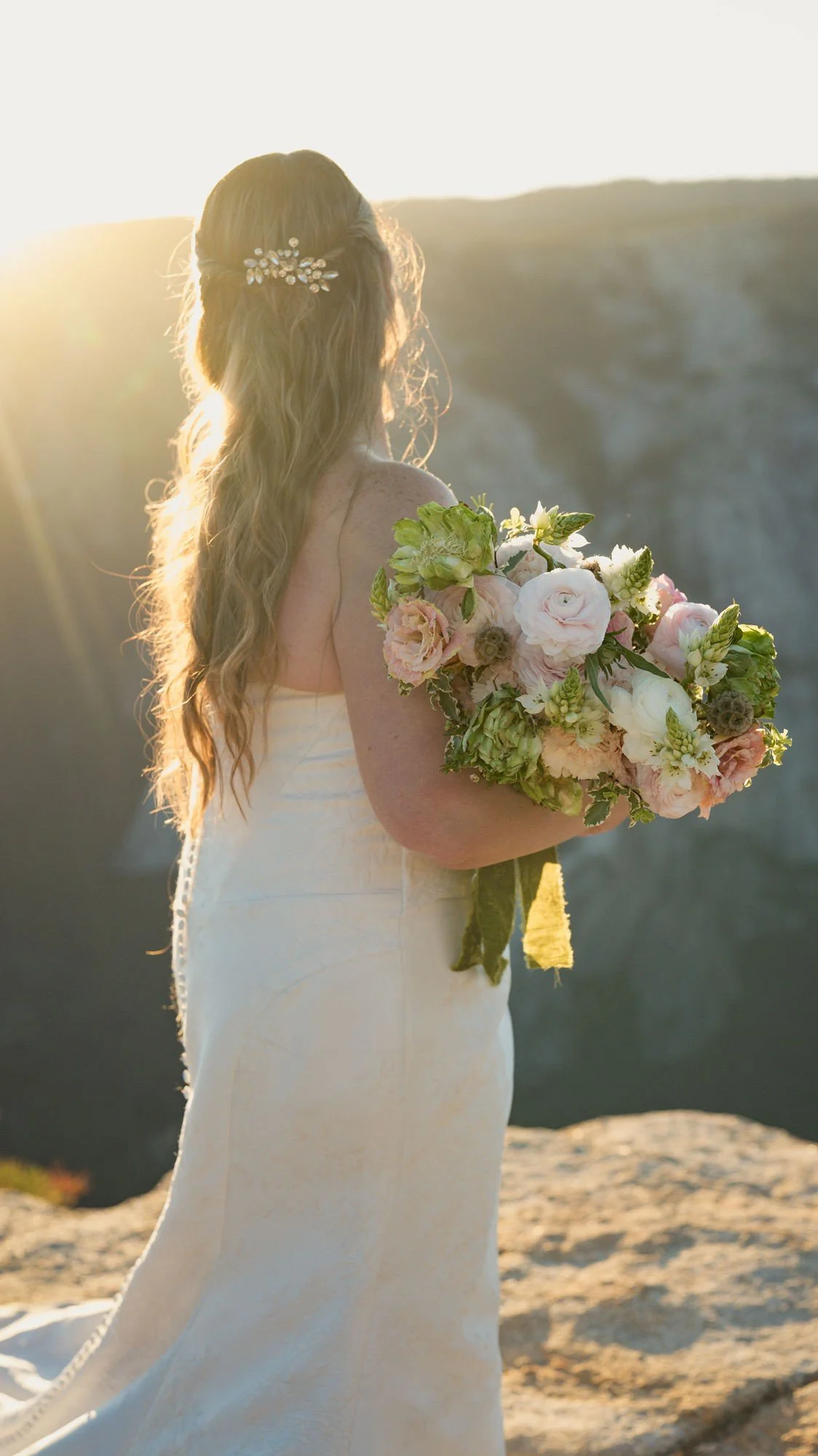 Bridal Bouquet Golden Hour in Yosemite.jpeg