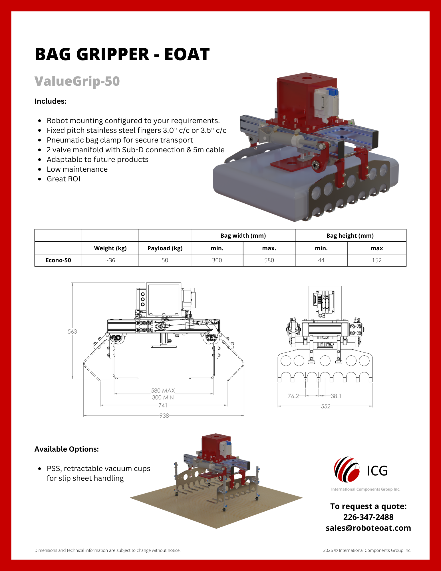 bag gripper