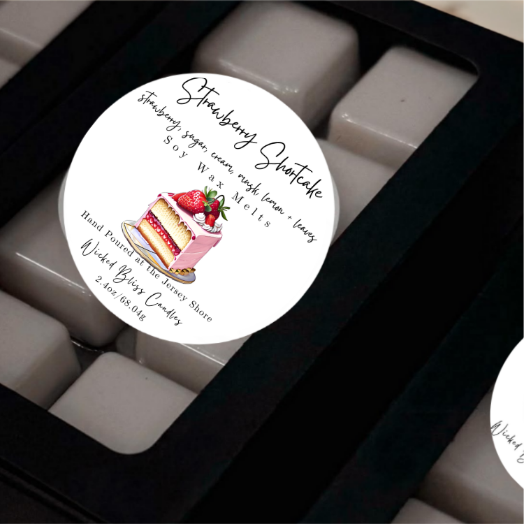 Scented Soy Boxed Wax Melts: Hand Poured Favors