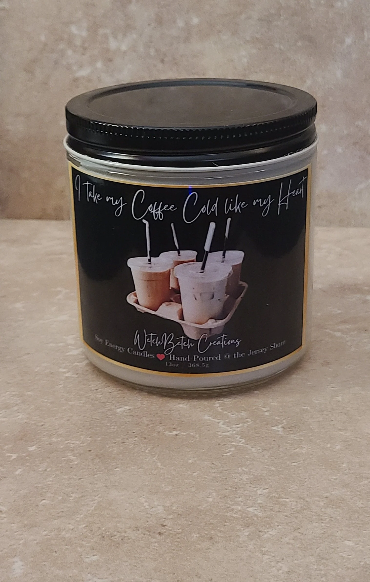 I like my coffee cold like my heart