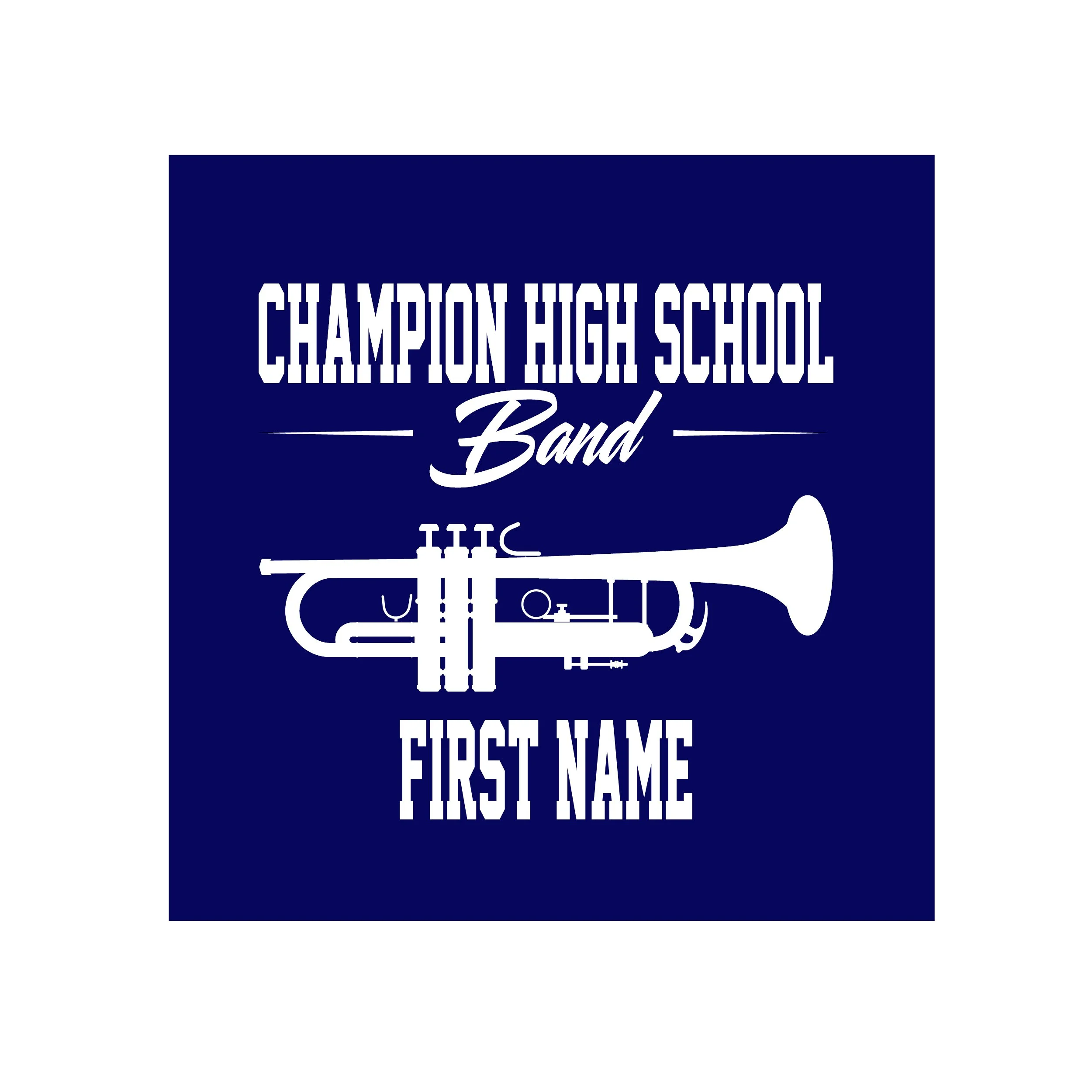 Charger Band Decal