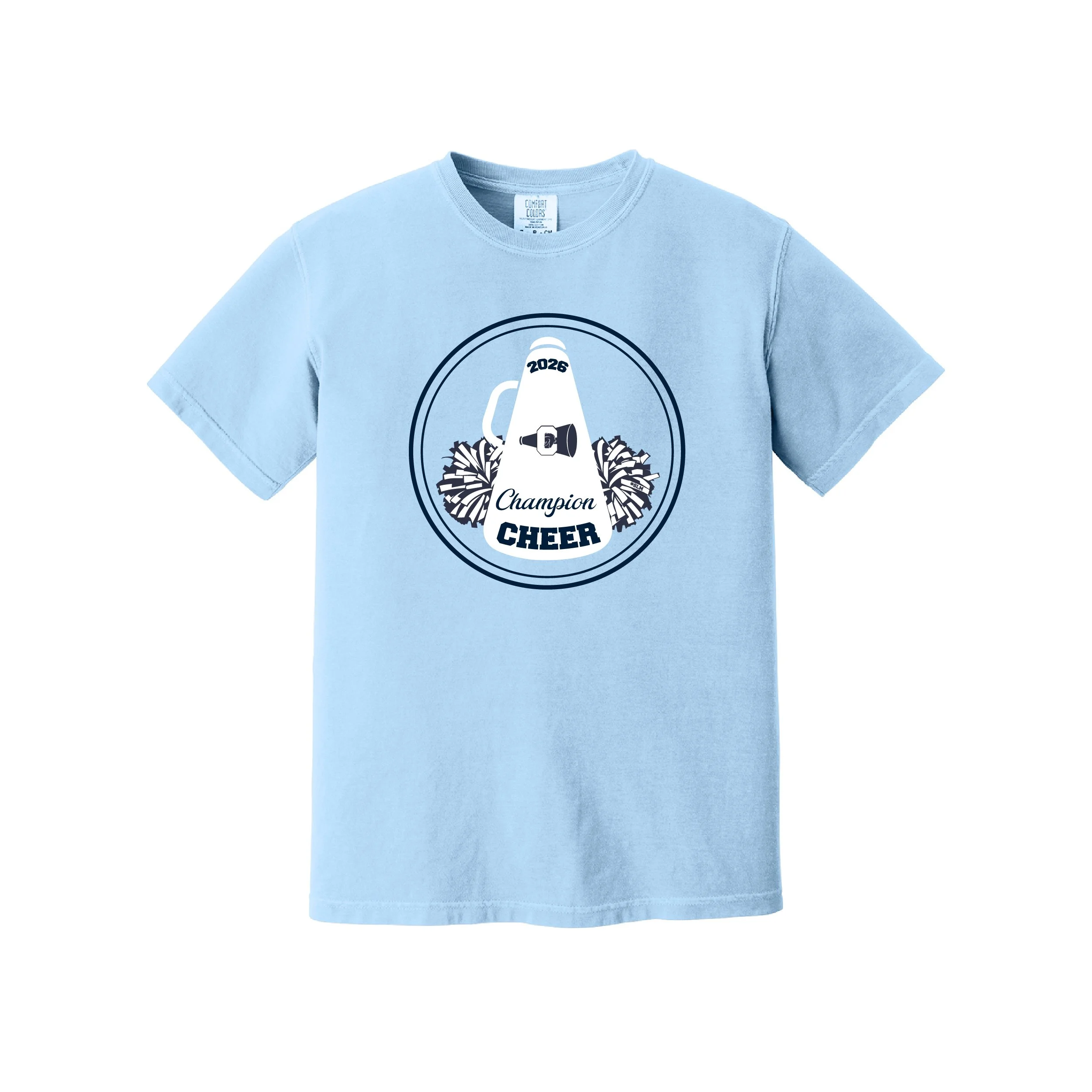 2026 Charger Cheer Roster Shirts