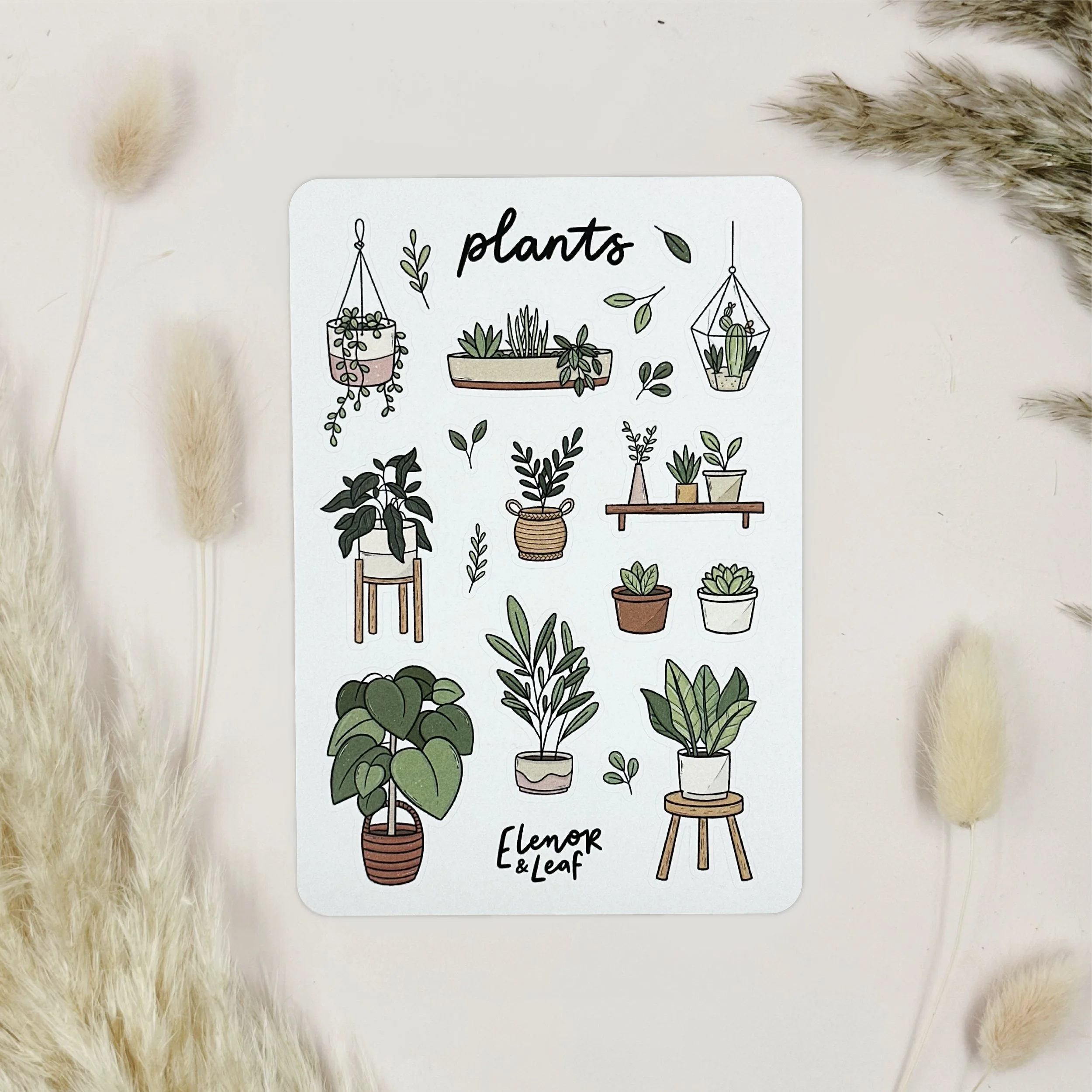 Plants Sticker Sheet