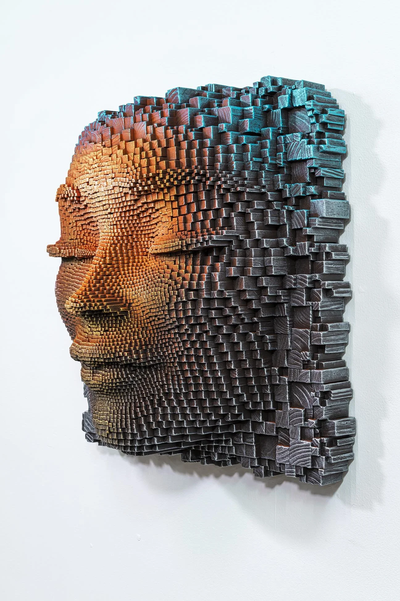 Mask #261 - 24 x 23 x 11.5 ″