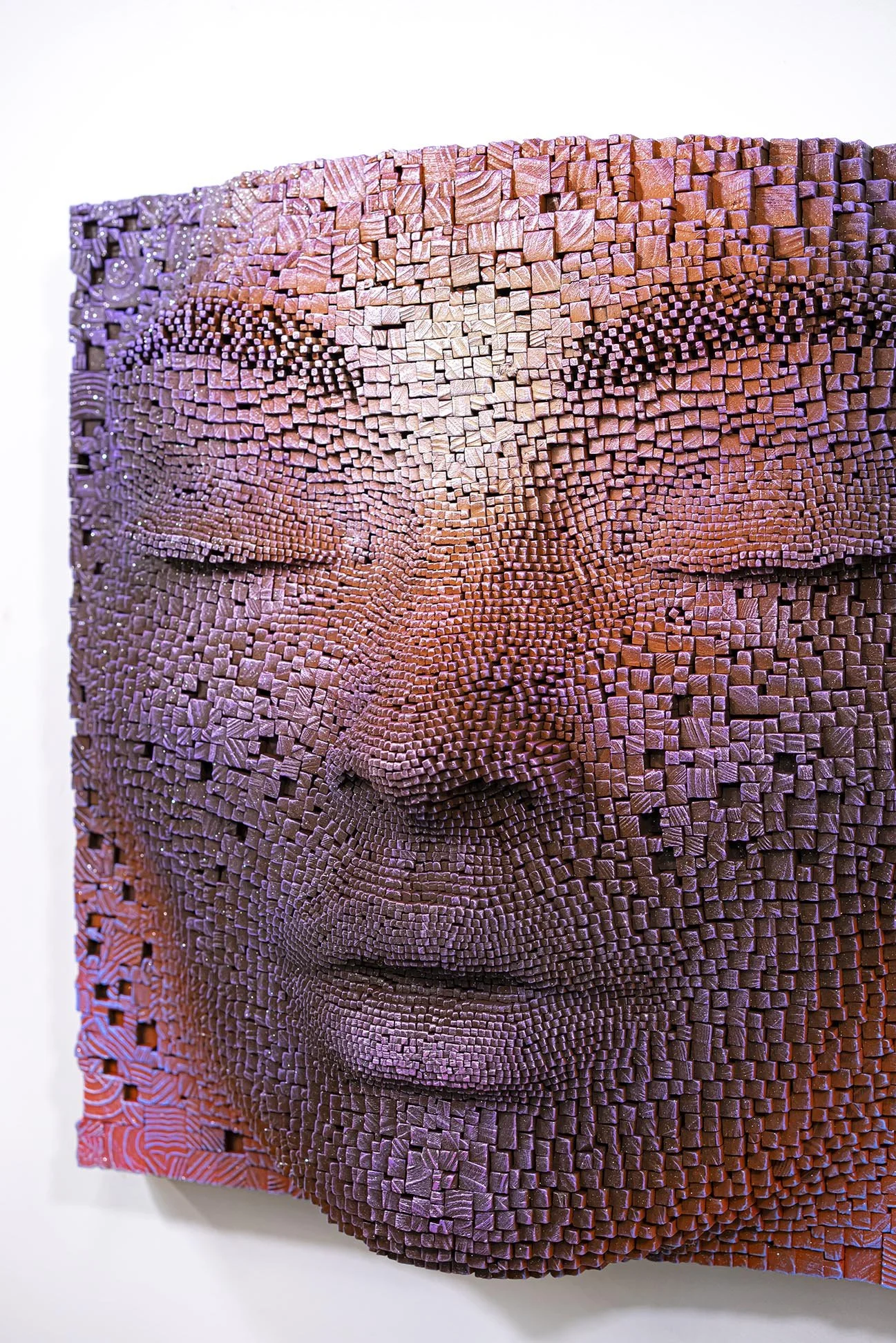 At Night - 30 x 30 x 13 ″