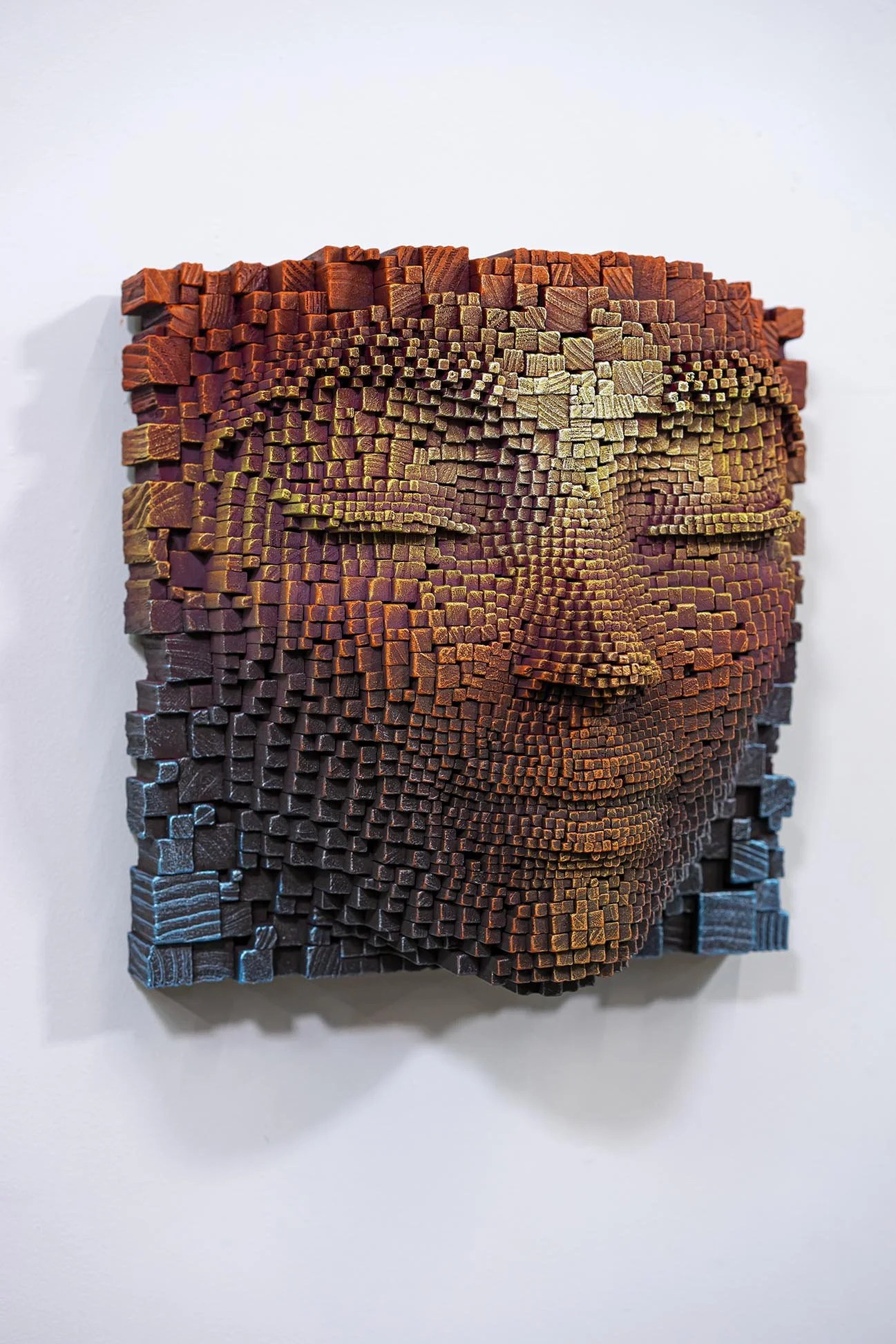 Eclipsing the Darkness - 16 x 16 x 8"