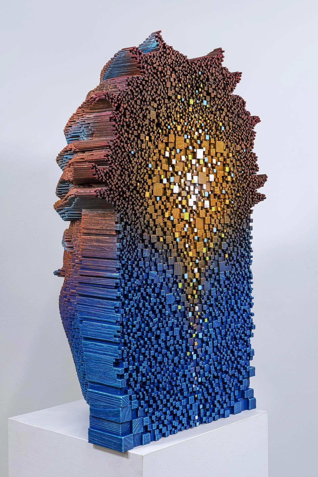 Lion's Spirit - 40 x 27 x 19 ″