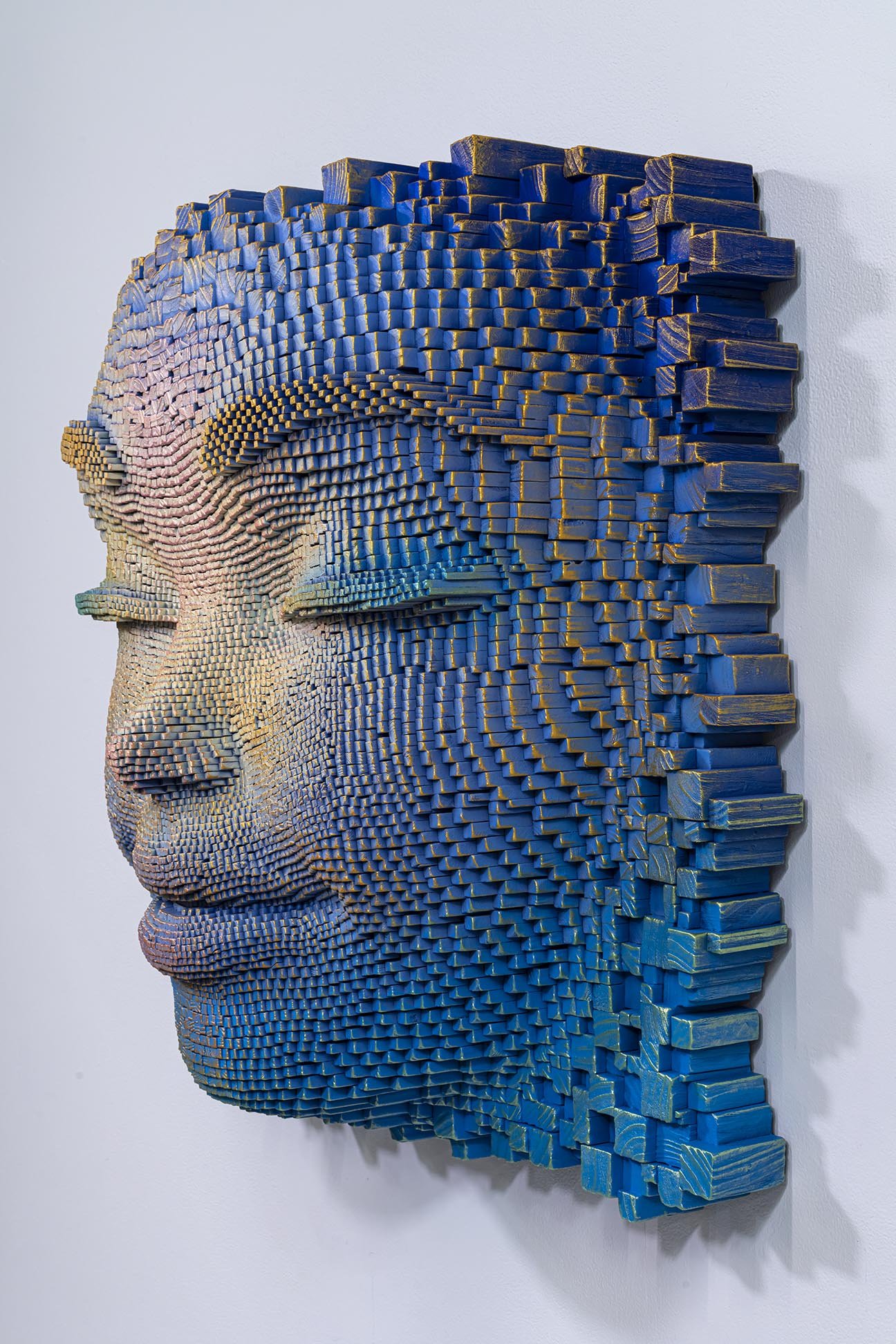 Flowing - 28 x 28.5 x 13 ″