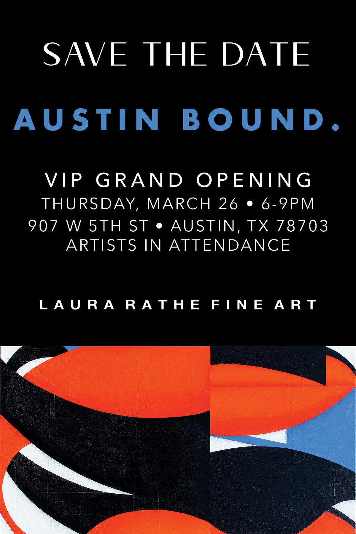 LRFA Austin Gallery Opening - March 2026