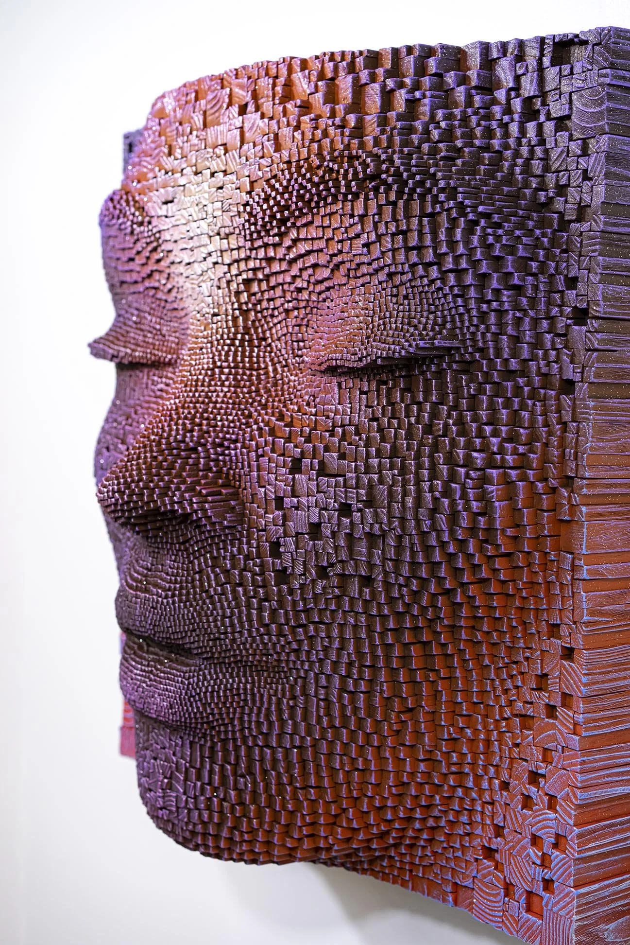 At Night - 30 x 30 x 13 ″