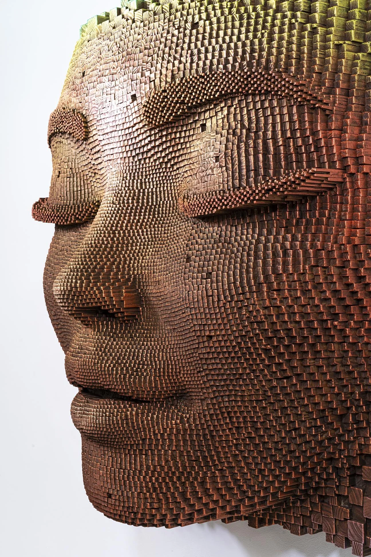 Earth and Light - 43 x 44 x 21 ″