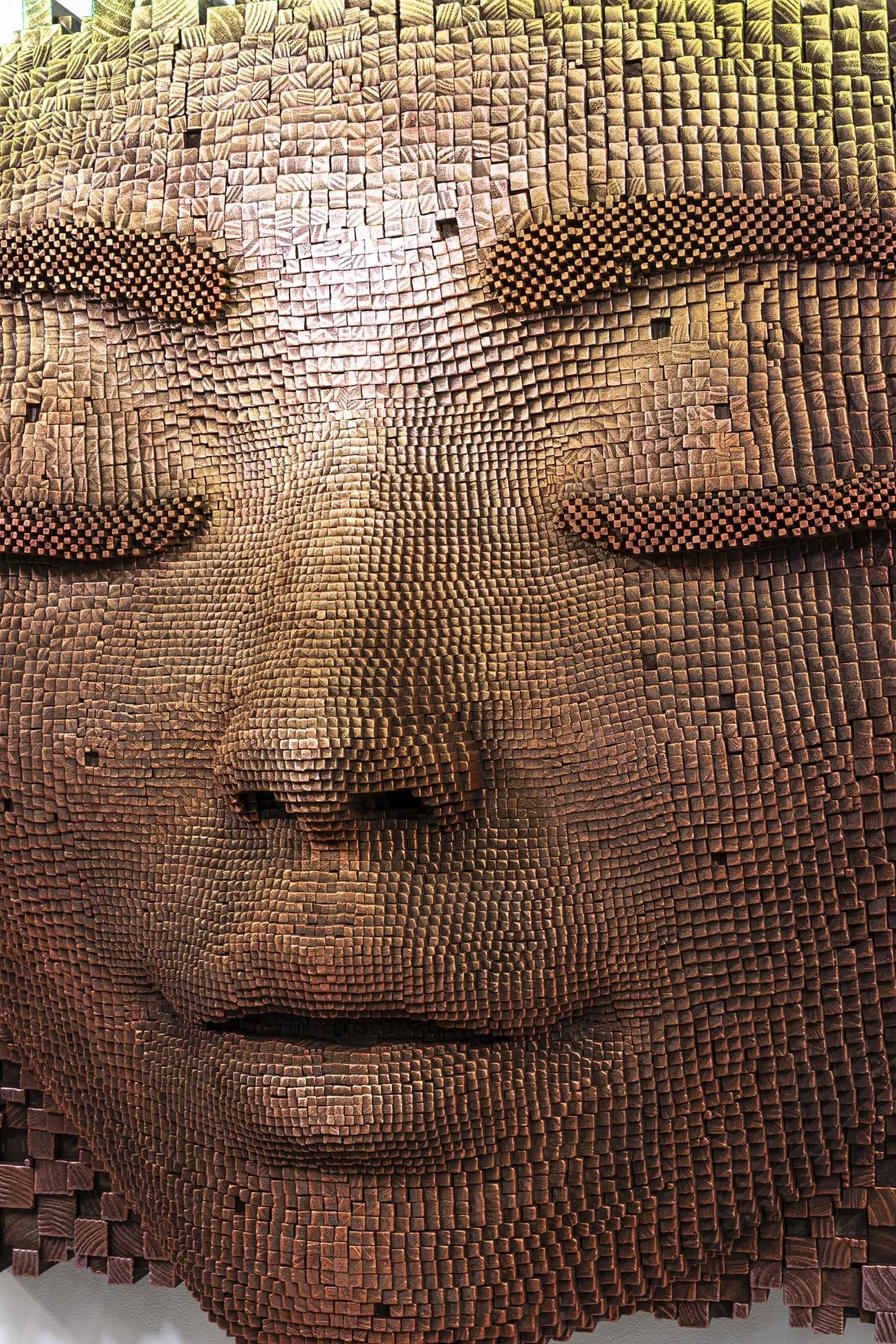 Earth and Light - 43 x 44 x 21 ″