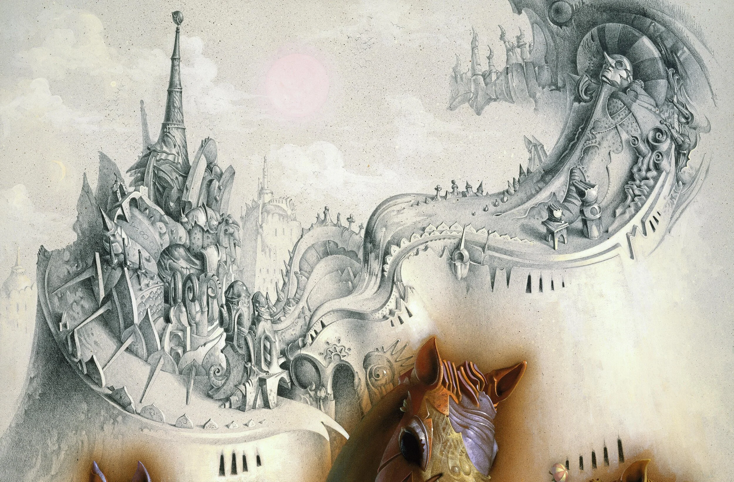 TIGHTROPE WALKERL, DETAIL