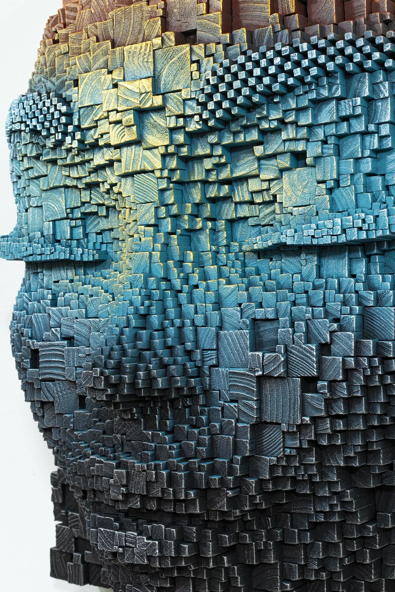 Reconstructing Reality - 30 x 25 x 14 ″