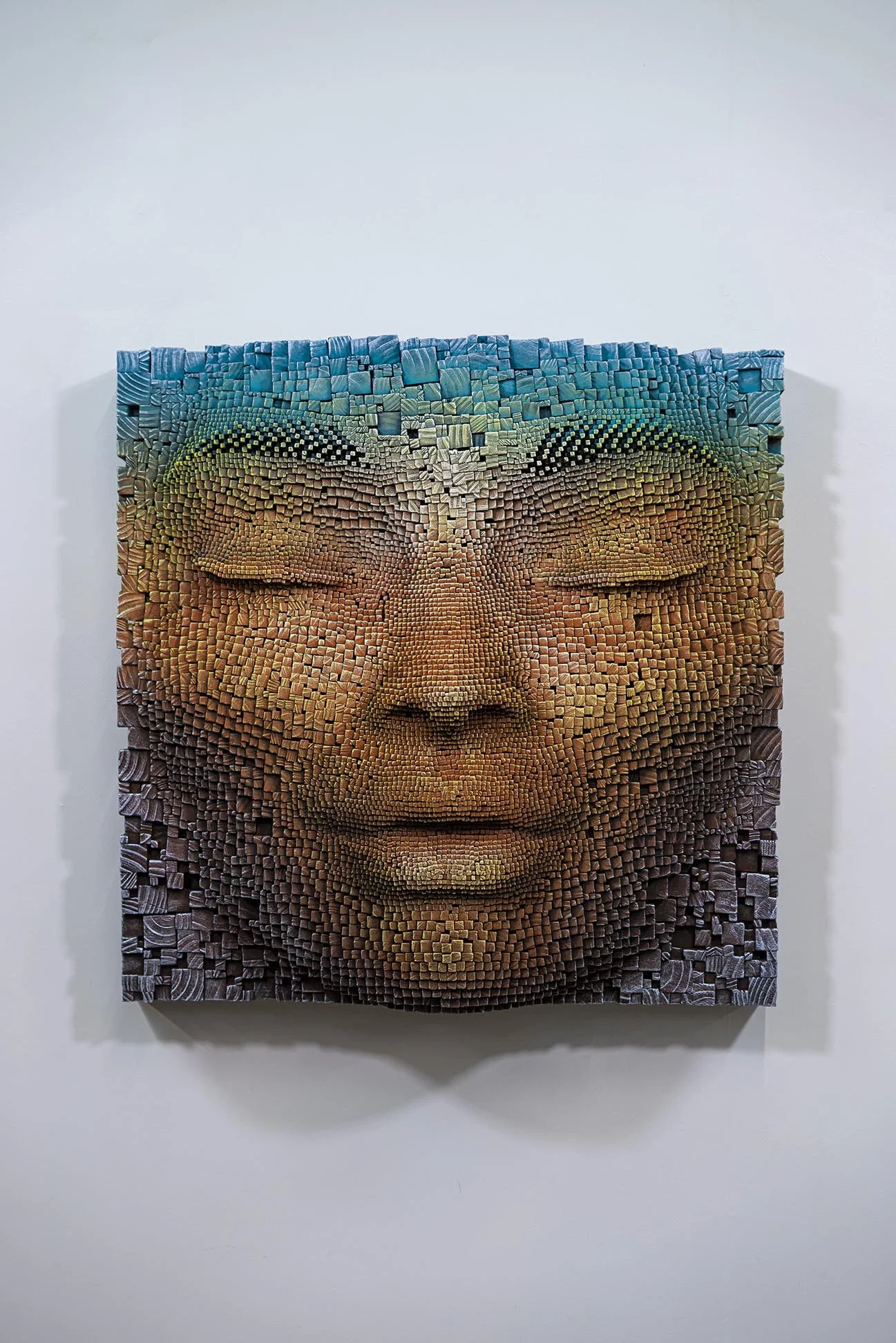 Mask #135 - 76 x 76 x 38 cm