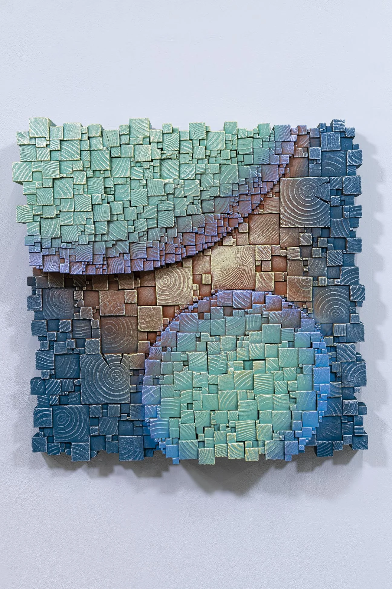 Wavelengths #11 - 26 x 26 x 6 ″