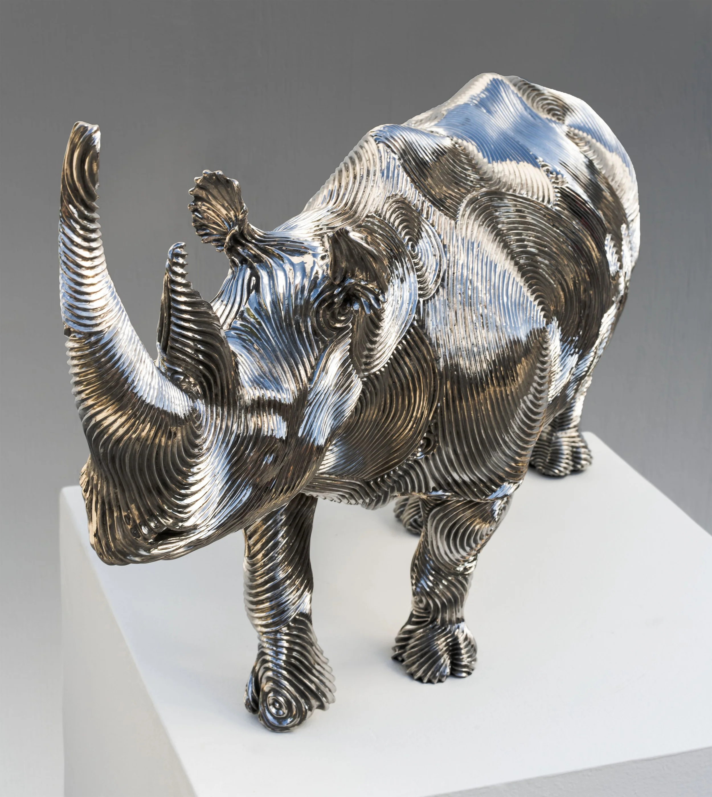 Gil's Rhinoceros - 17.5 x 9 x 32.5"