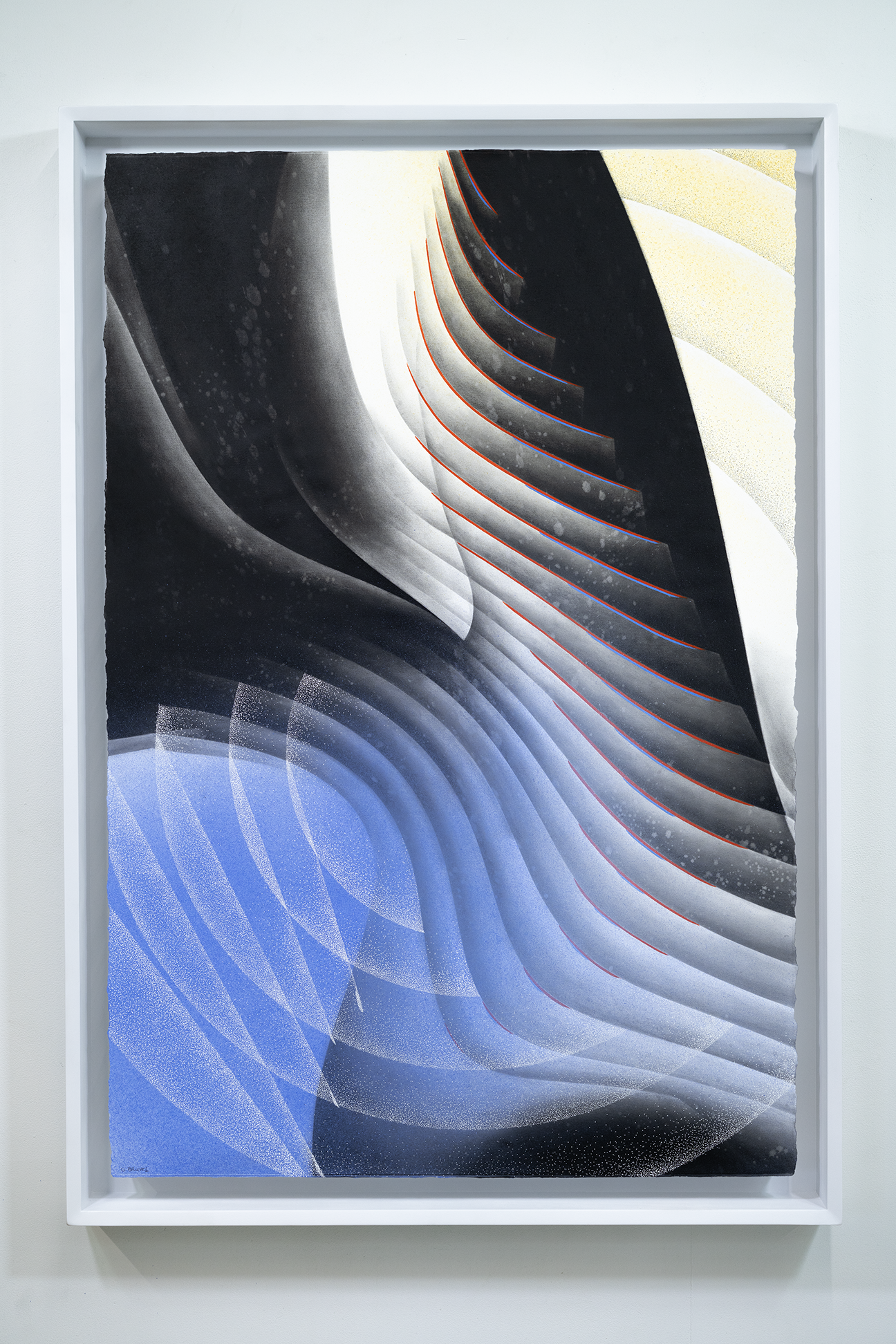 Perpetual Motion #16 - 55 x 37"  (Framed 60 x 42")