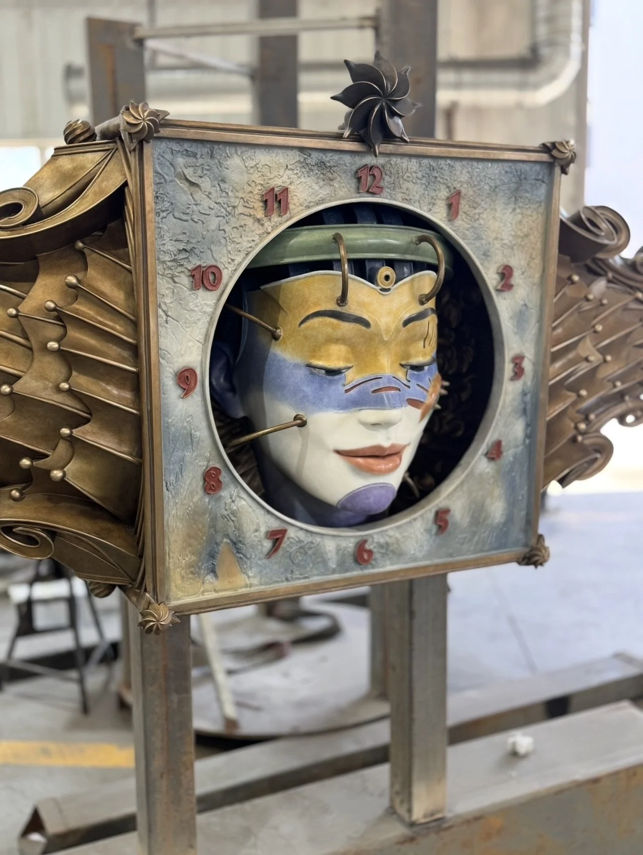 Relative Time - 29 1/4" H × 81" W × 21" D