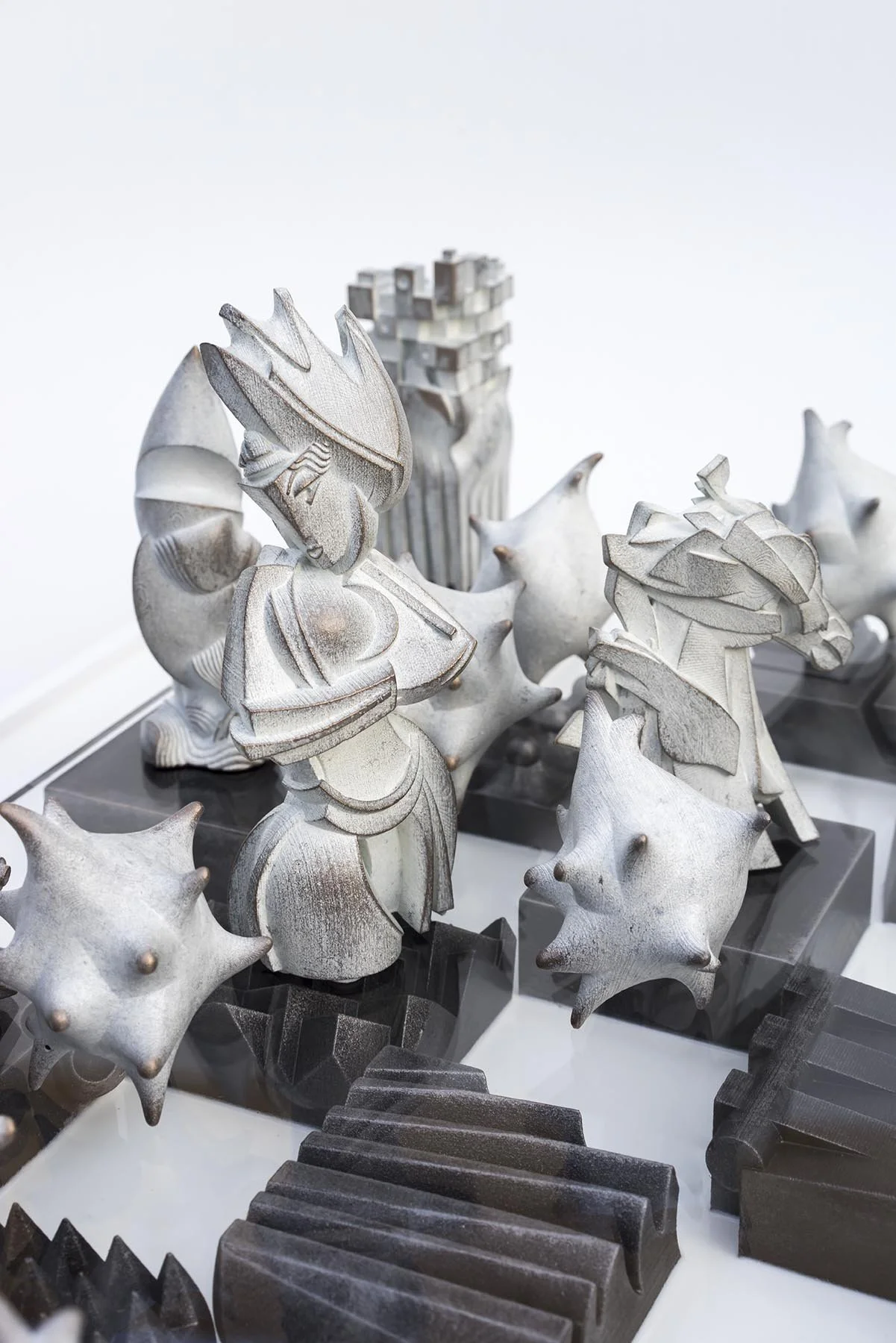 CHECKMATE - 3.25” tall x 37.5” wide x 37.5” deep