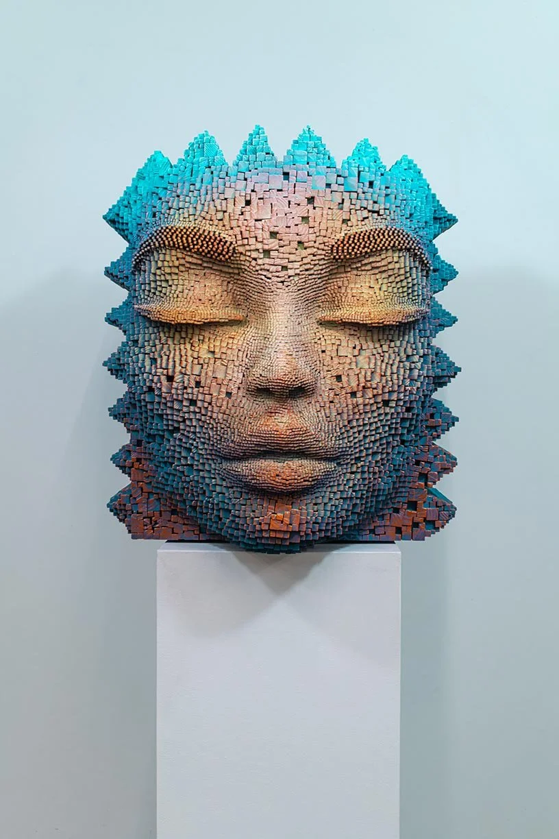 Conquering the Maze - 33 x 31 x 29 ″