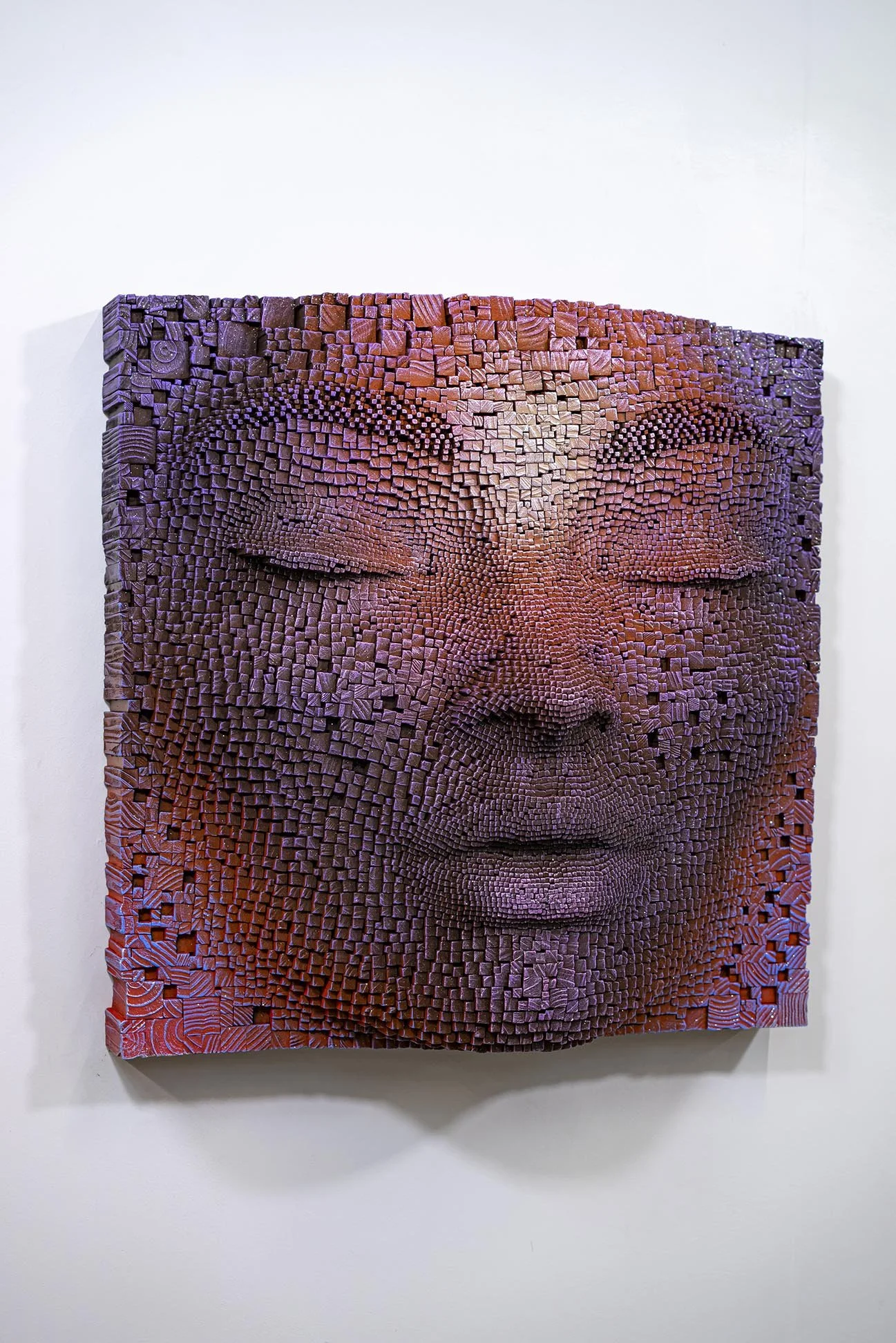 At Night - 30 x 30 x 13 ″