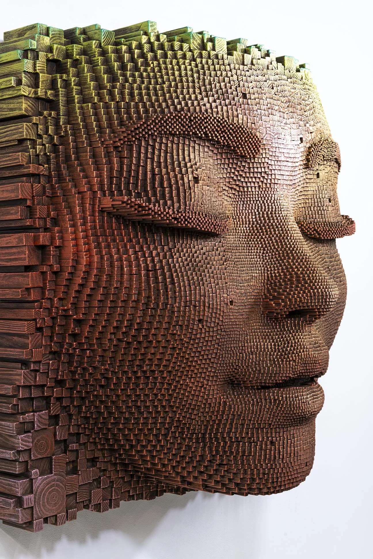 Earth and Light - 43 x 44 x 21 ″