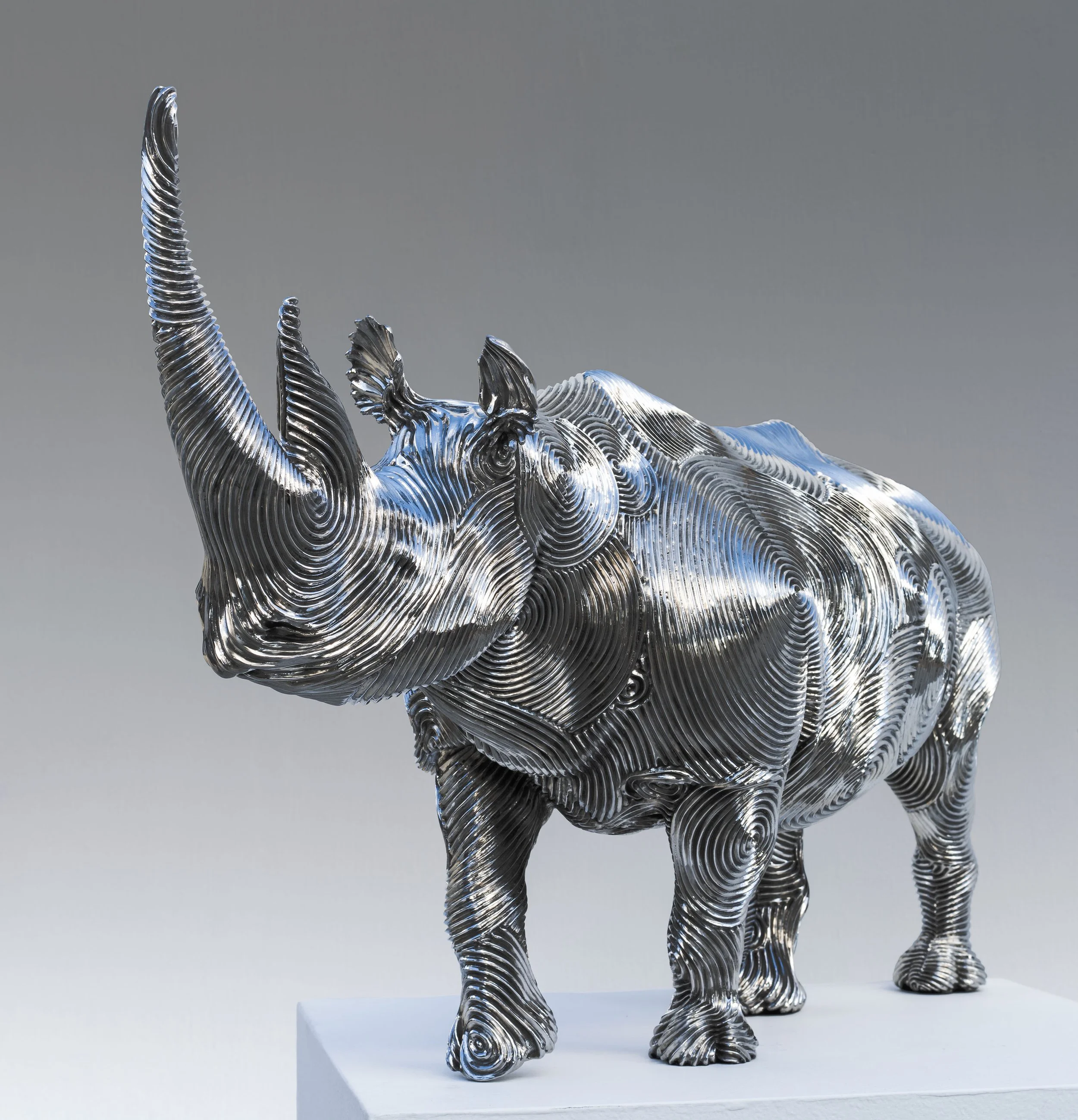 Gil's Rhinoceros - 17.5 x 9 x 32.5"