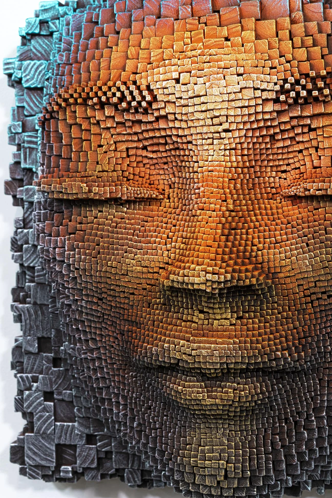 Mask #261 - 24 x 23 x 11.5 ″