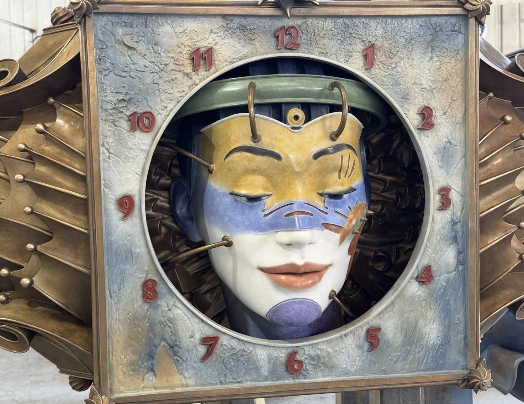 Relative Time - 29 1/4" H × 81" W × 21" D