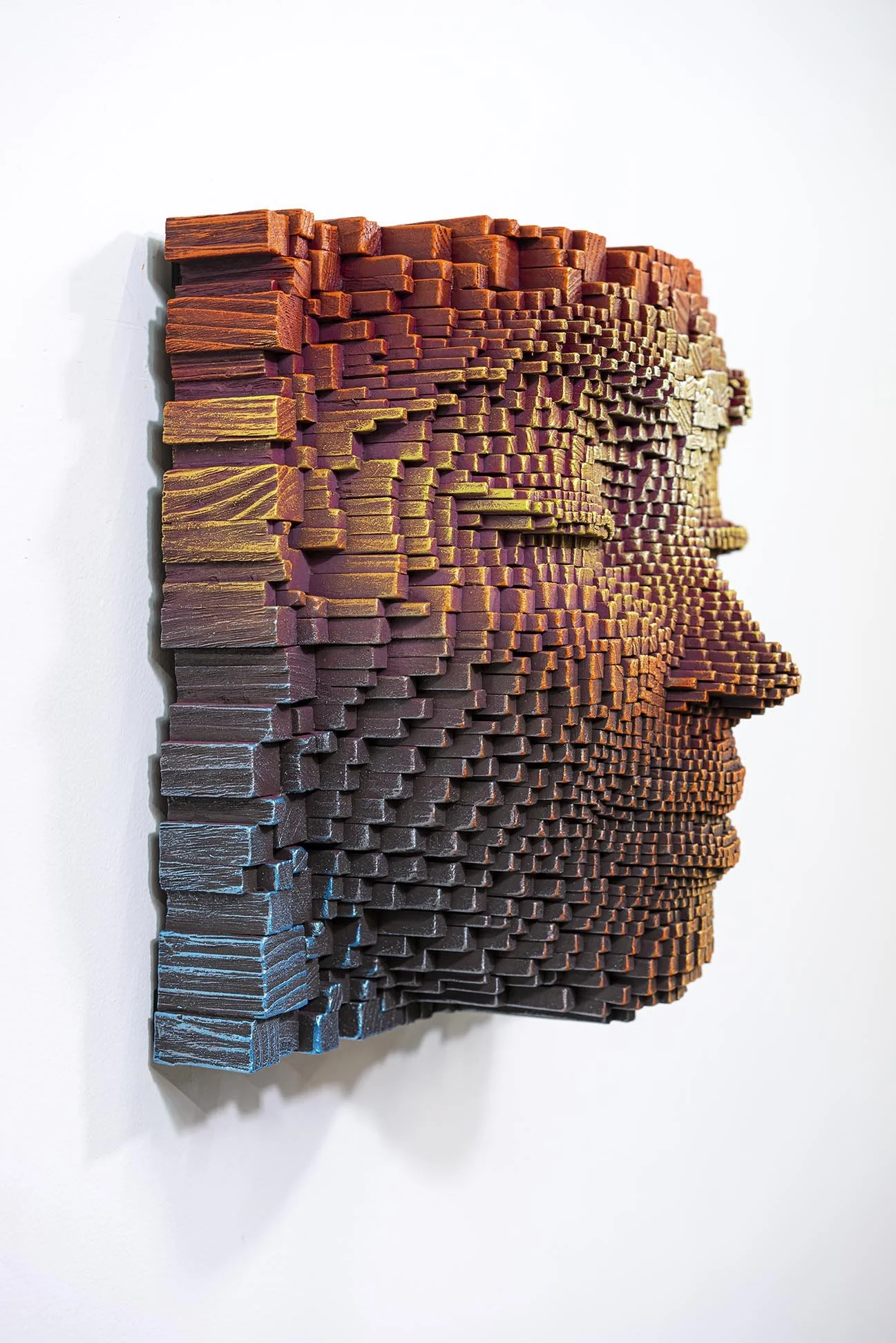 Eclipsing the Darkness - 16 x 16 x 8"