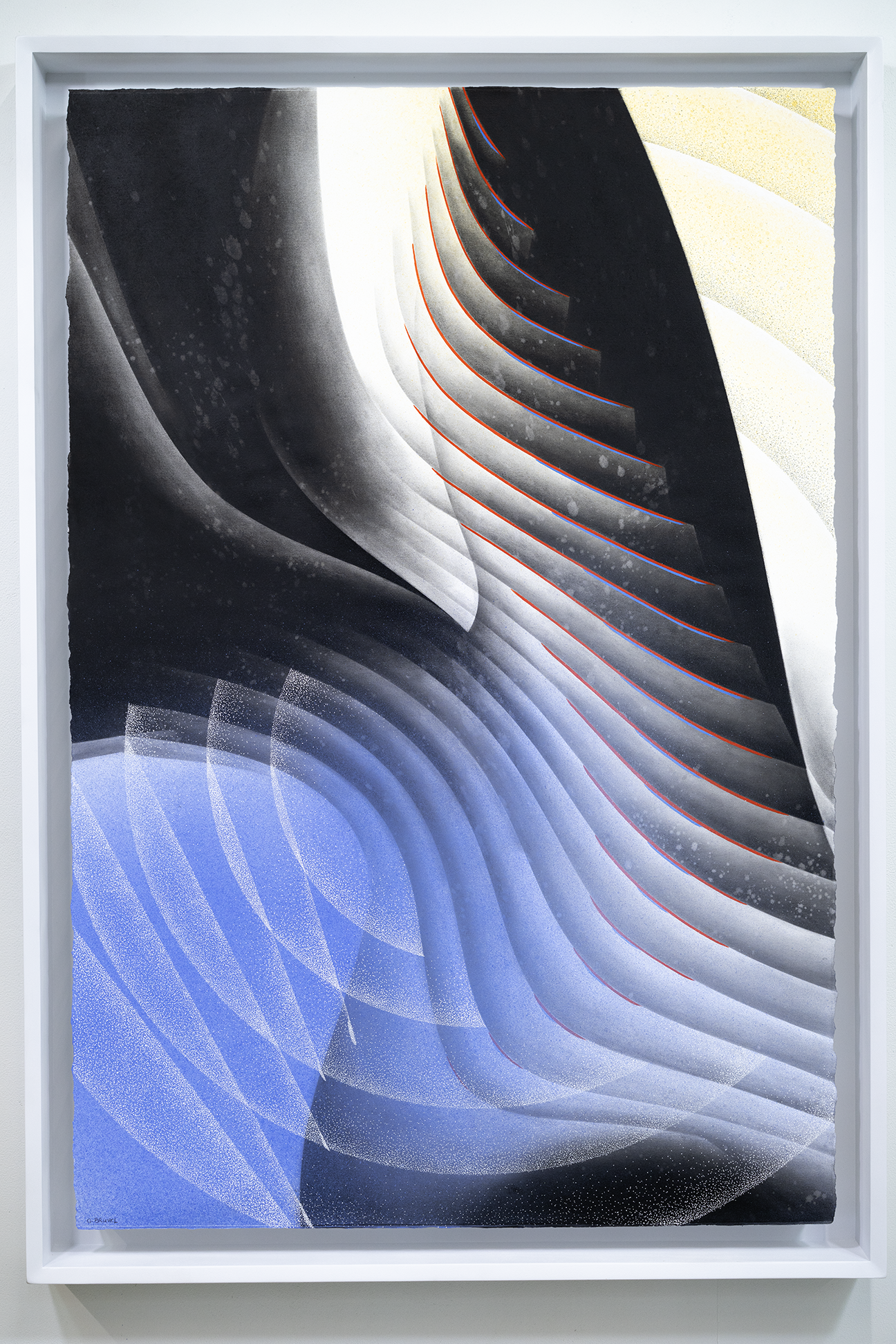Perpetual Motion #16 - 55 x 37"  (Framed 60 x 42")