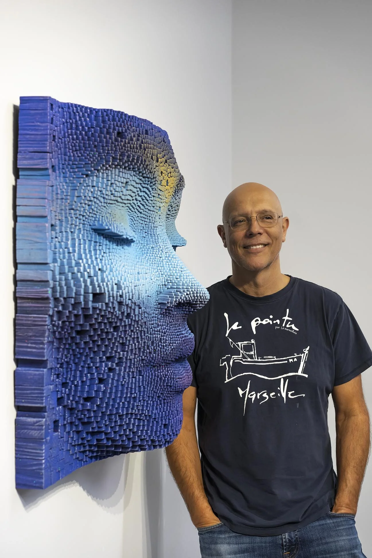 Mask #52 - 30" x 30" x 11"