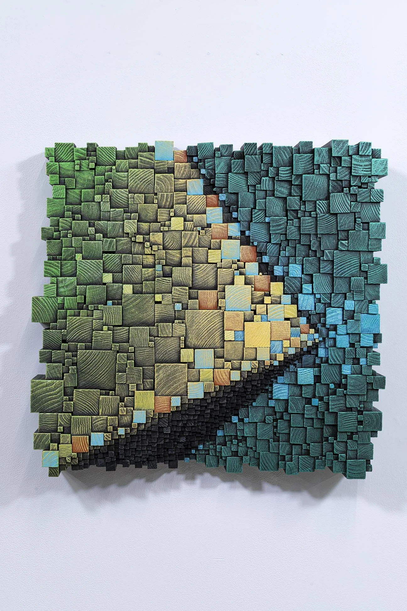 Refraction - 26 x 26 x 6 ″