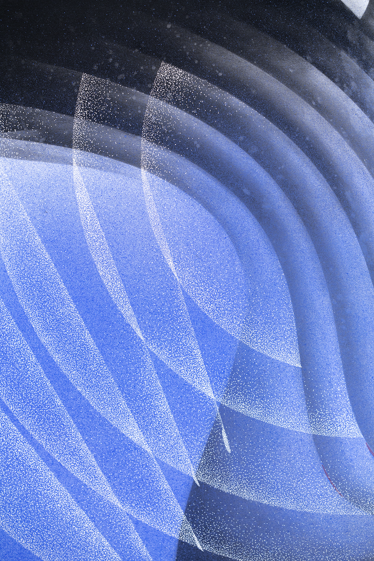 Perpetual Motion #16 - 55 x 37"  (Framed 60 x 42")