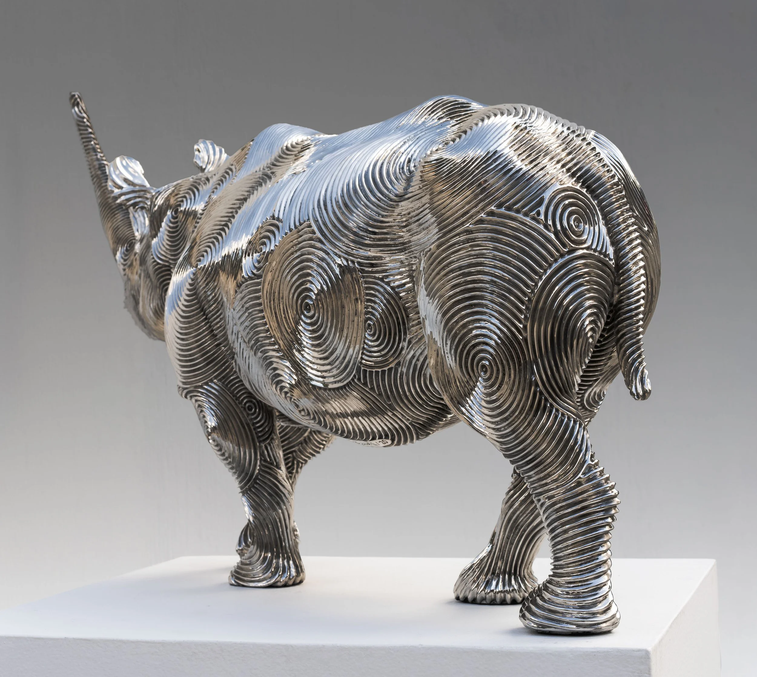 Gil's Rhinoceros - 17.5 x 9 x 32.5"