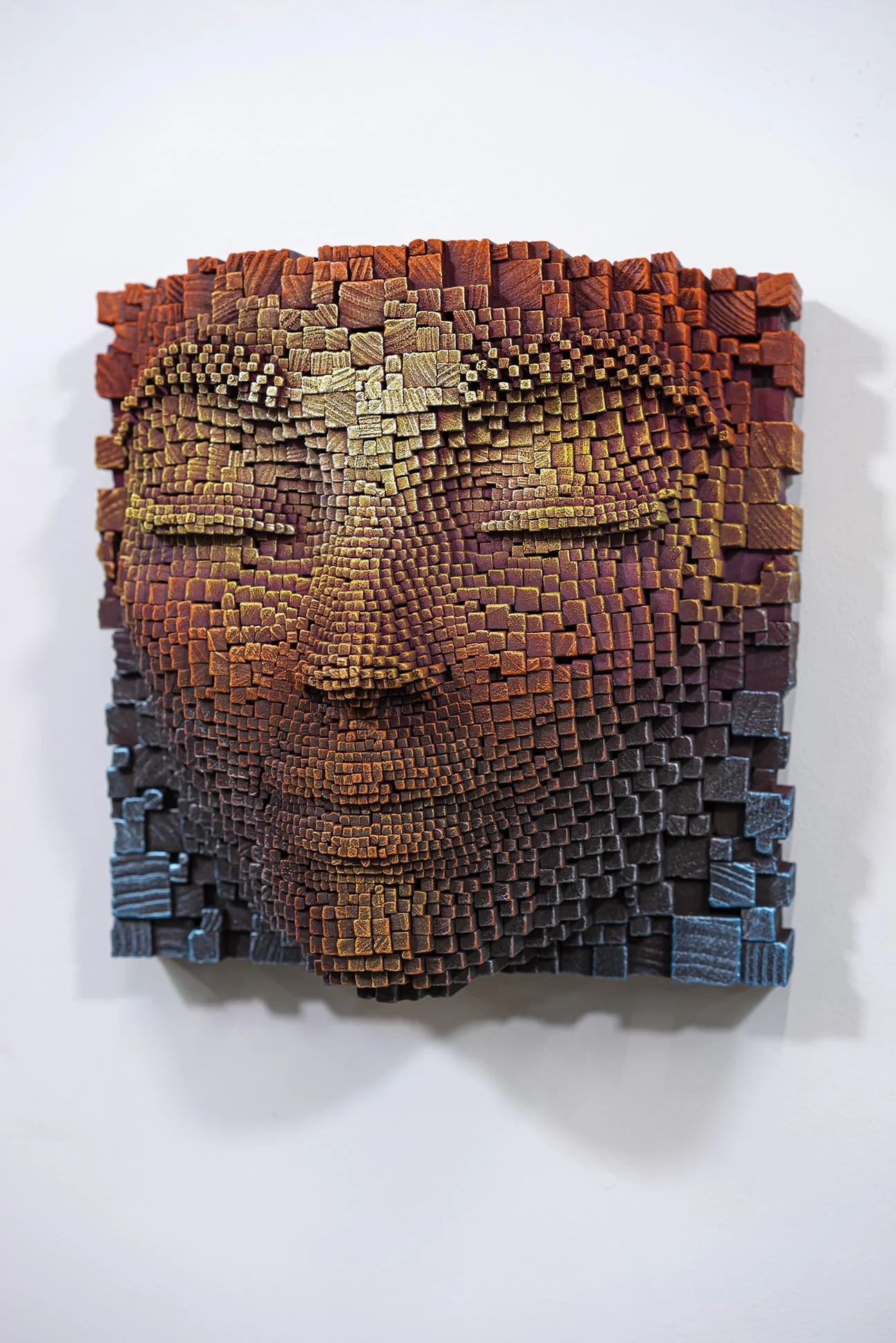 Eclipsing the Darkness - 16 x 16 x 8"