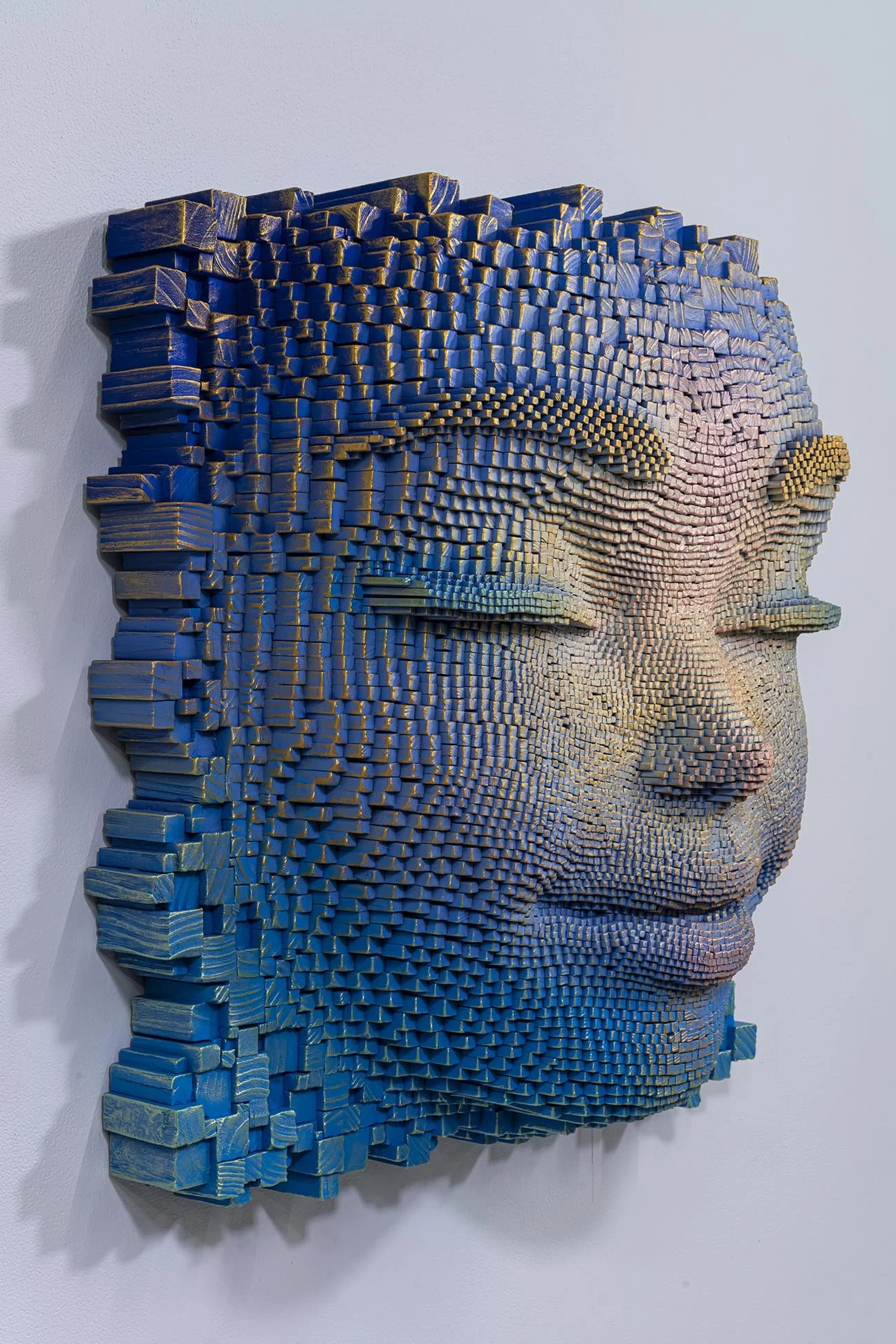 Flowing - 28 x 28.5 x 13 ″