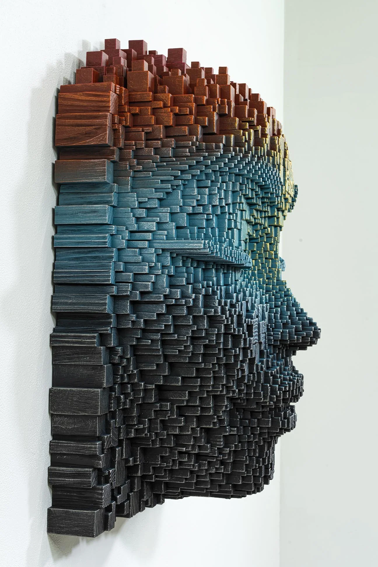 Reconstructing Reality - 30 x 25 x 14 ″