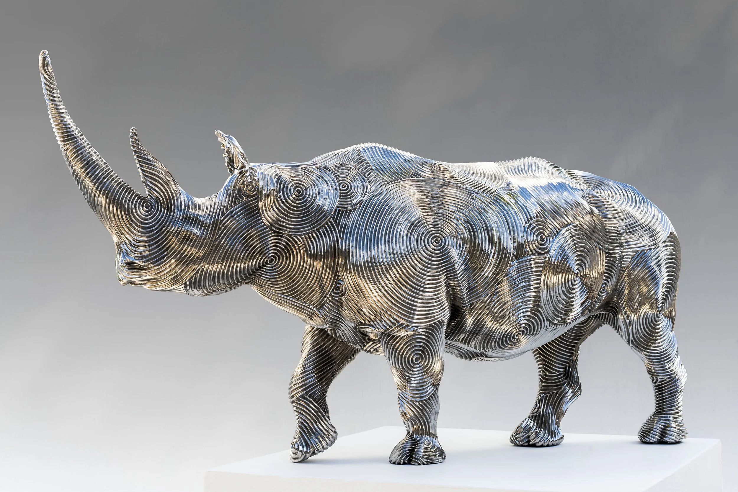 Gil's Rhinoceros - 17.5 x 9 x 32.5"