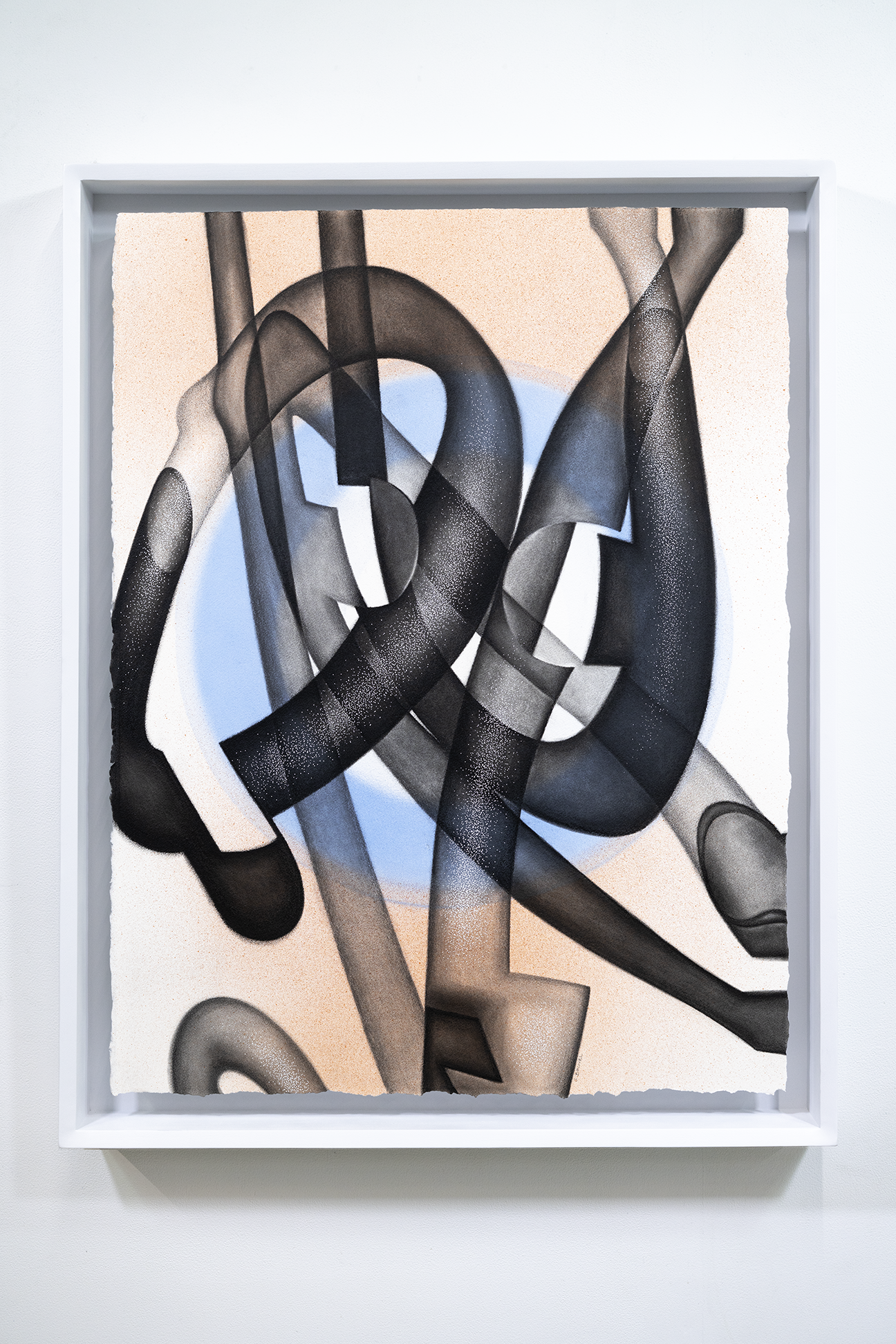 Perpetual Motion #17 - 45 x 35" framed