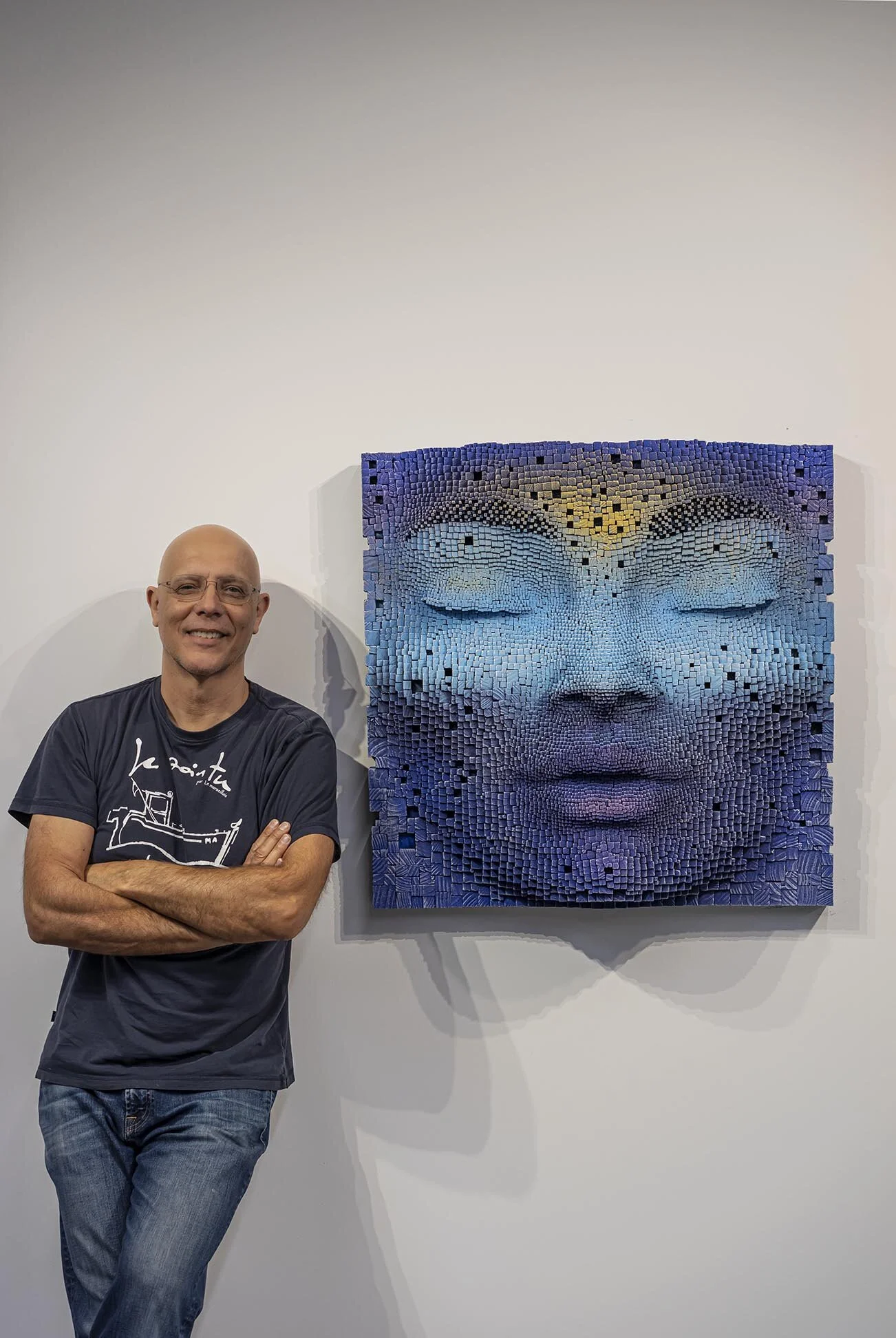 Mask #52 - 30" x 30" x 11"