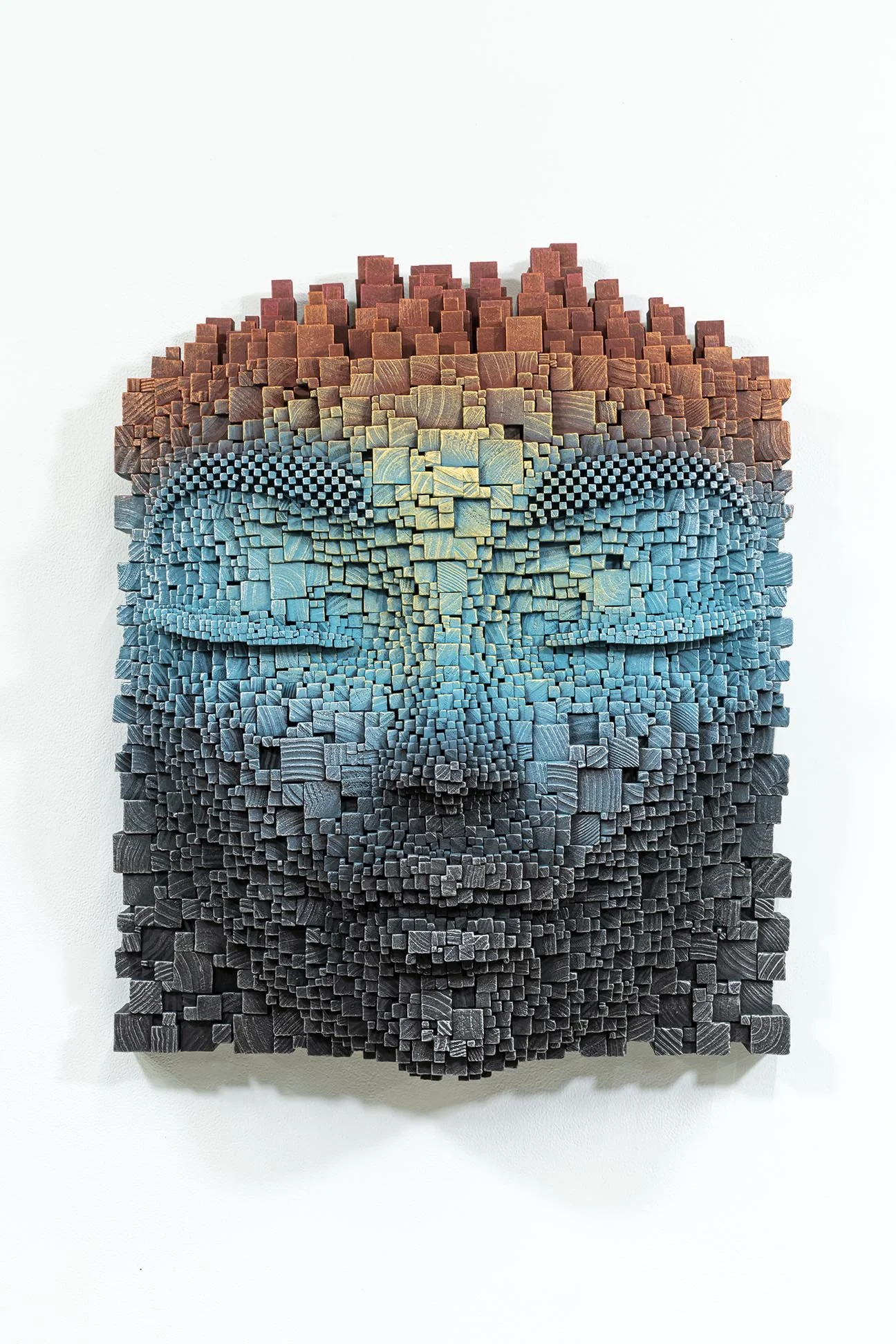 Reconstructing Reality - 30 x 25 x 14 ″