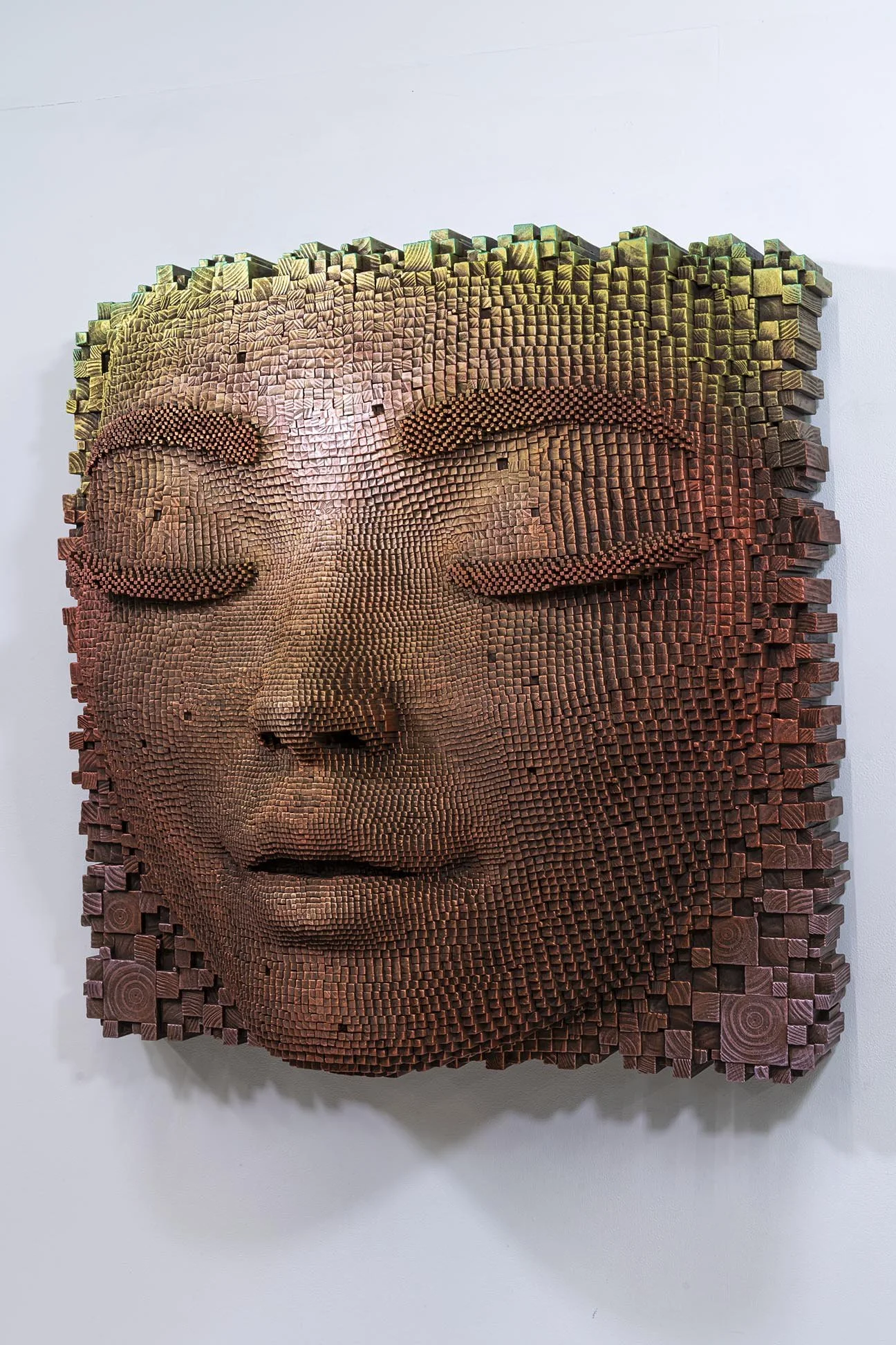 Earth and Light - 43 x 44 x 21 ″