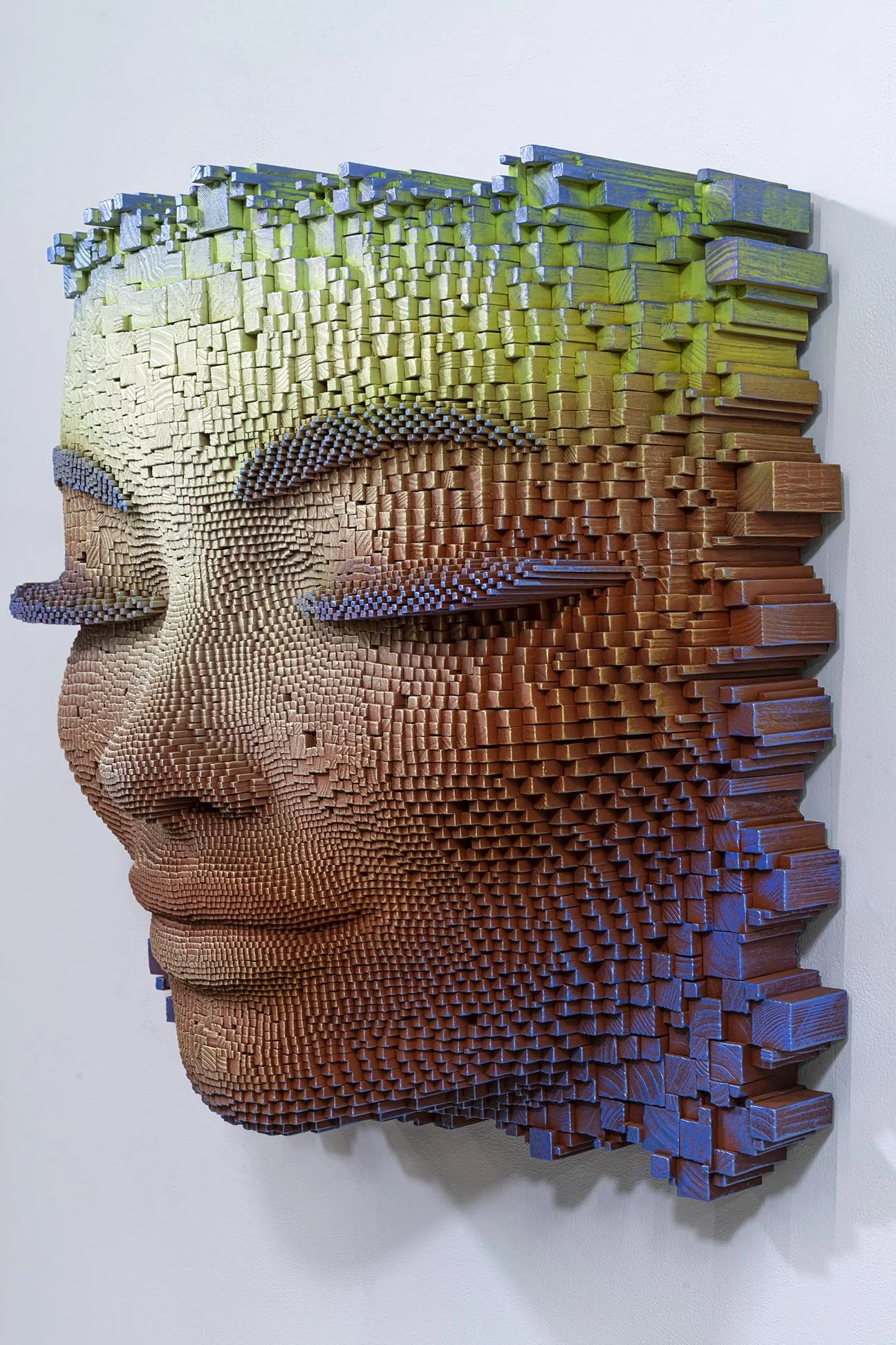 Traveler #8 - 33 x 33 x 19 ″