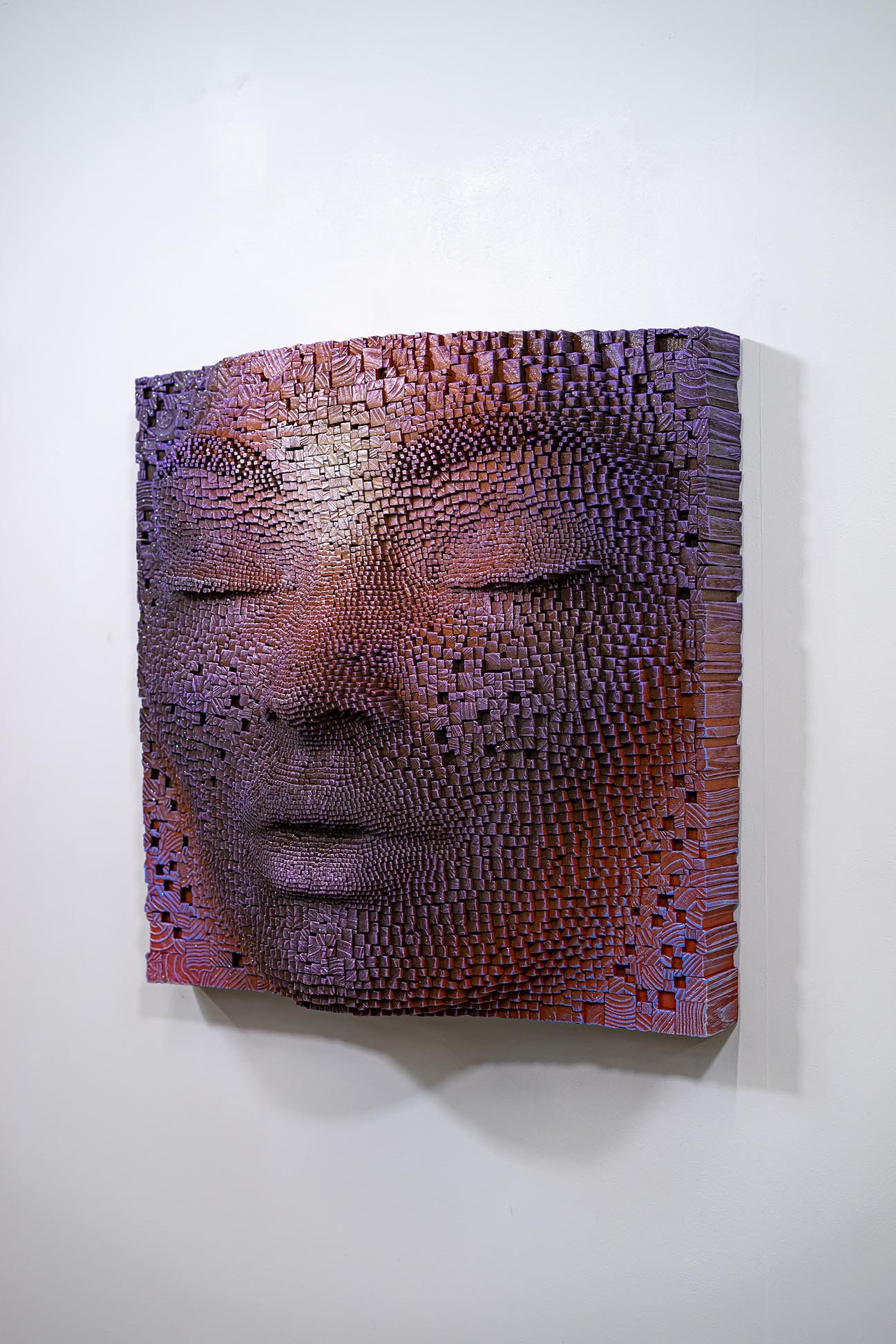 At Night - 30 x 30 x 13 ″