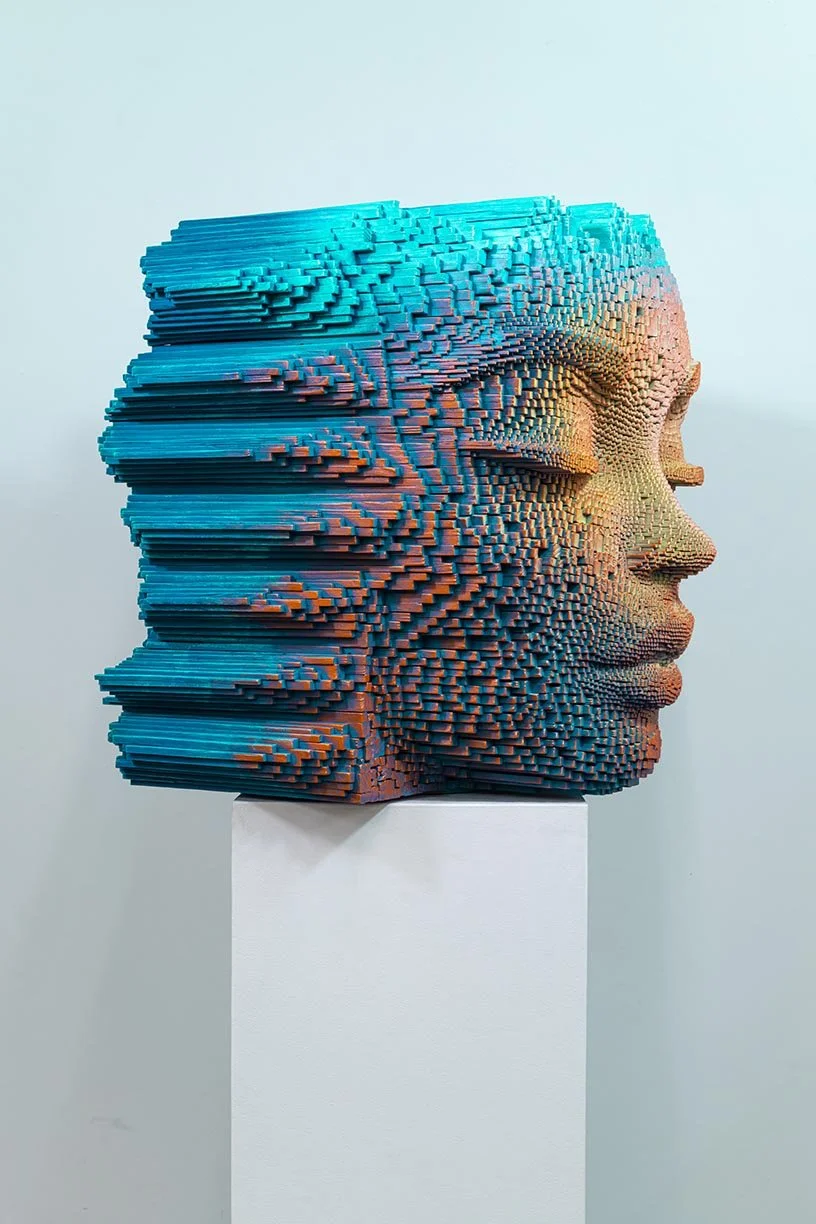 Conquering the Maze - 33 x 31 x 29 ″