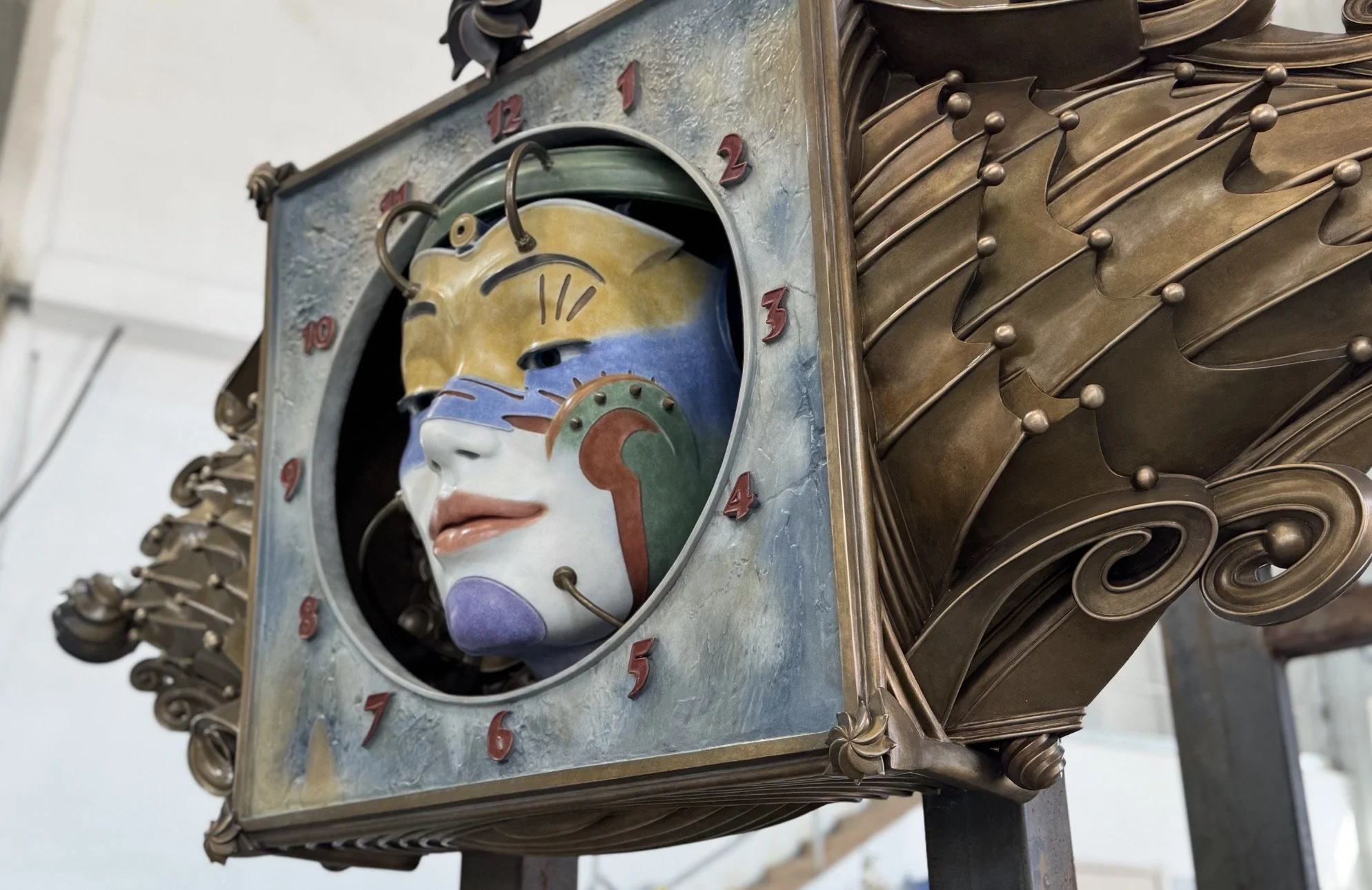 Relative Time - 29 1/4" H × 81" W × 21" D