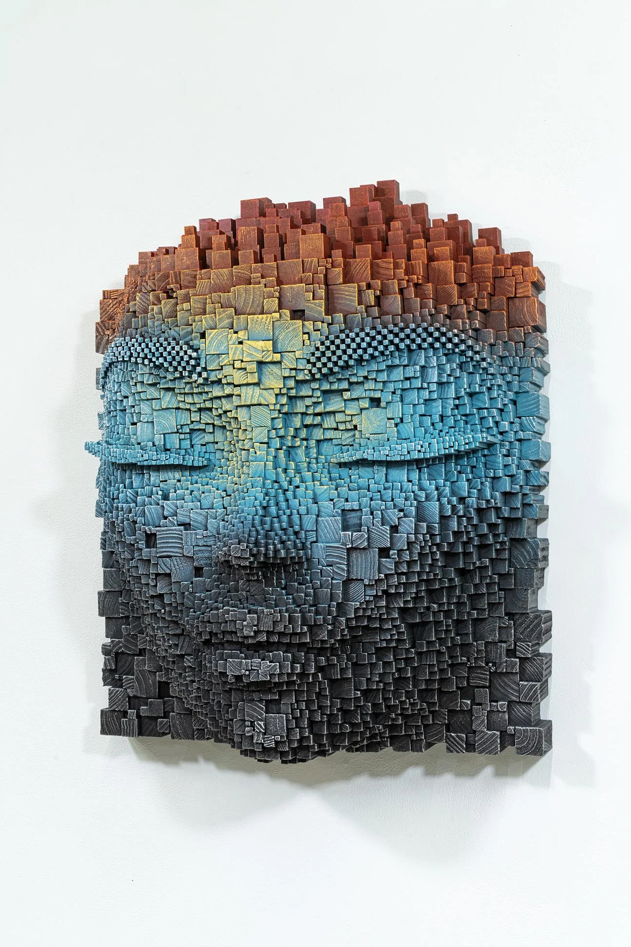 Reconstructing Reality - 30 x 25 x 14 ″